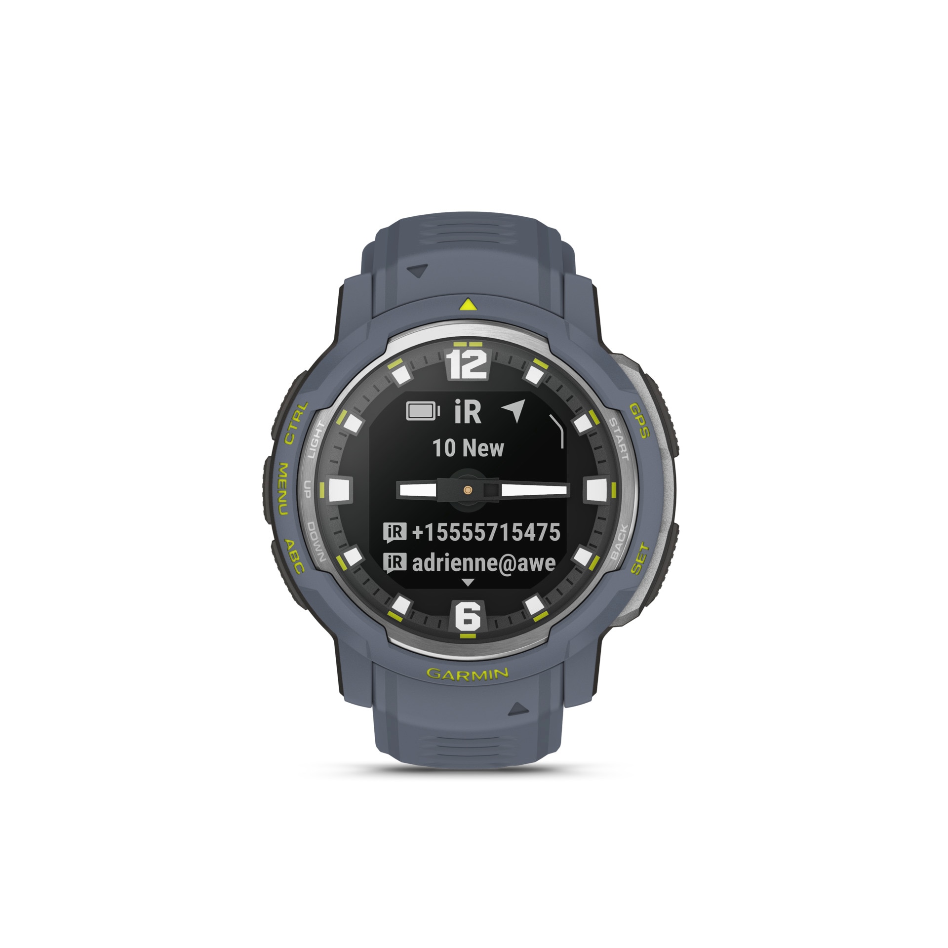 Garmin Smartwatch »INSTINCT CROSSOVER«, (2,3 cm / 0,9 Zoll), 0,064 GB,)