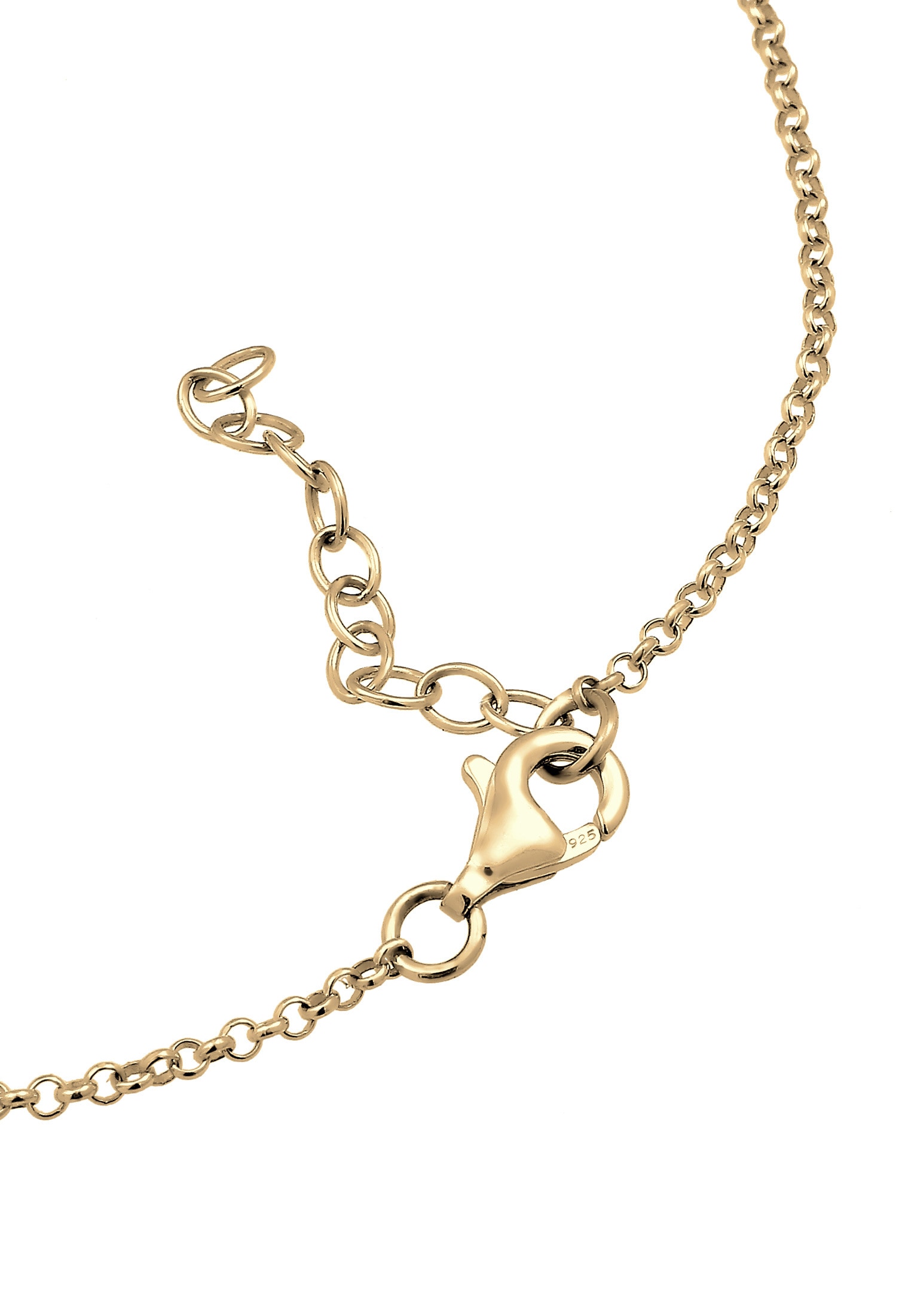Elli Fußkette »Wellen Maritim 925 Sterling Silber«