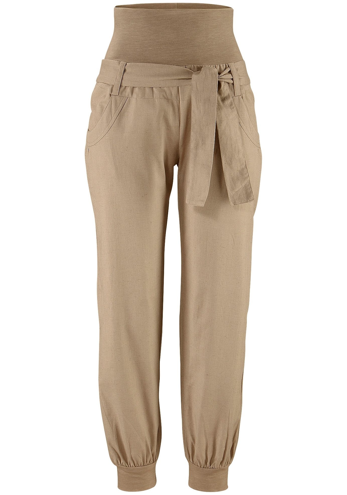 Buffalo Strandhose, aus Leinen-Mix, Leinenhose, Sommerhose, Strandmode günstig online kaufen