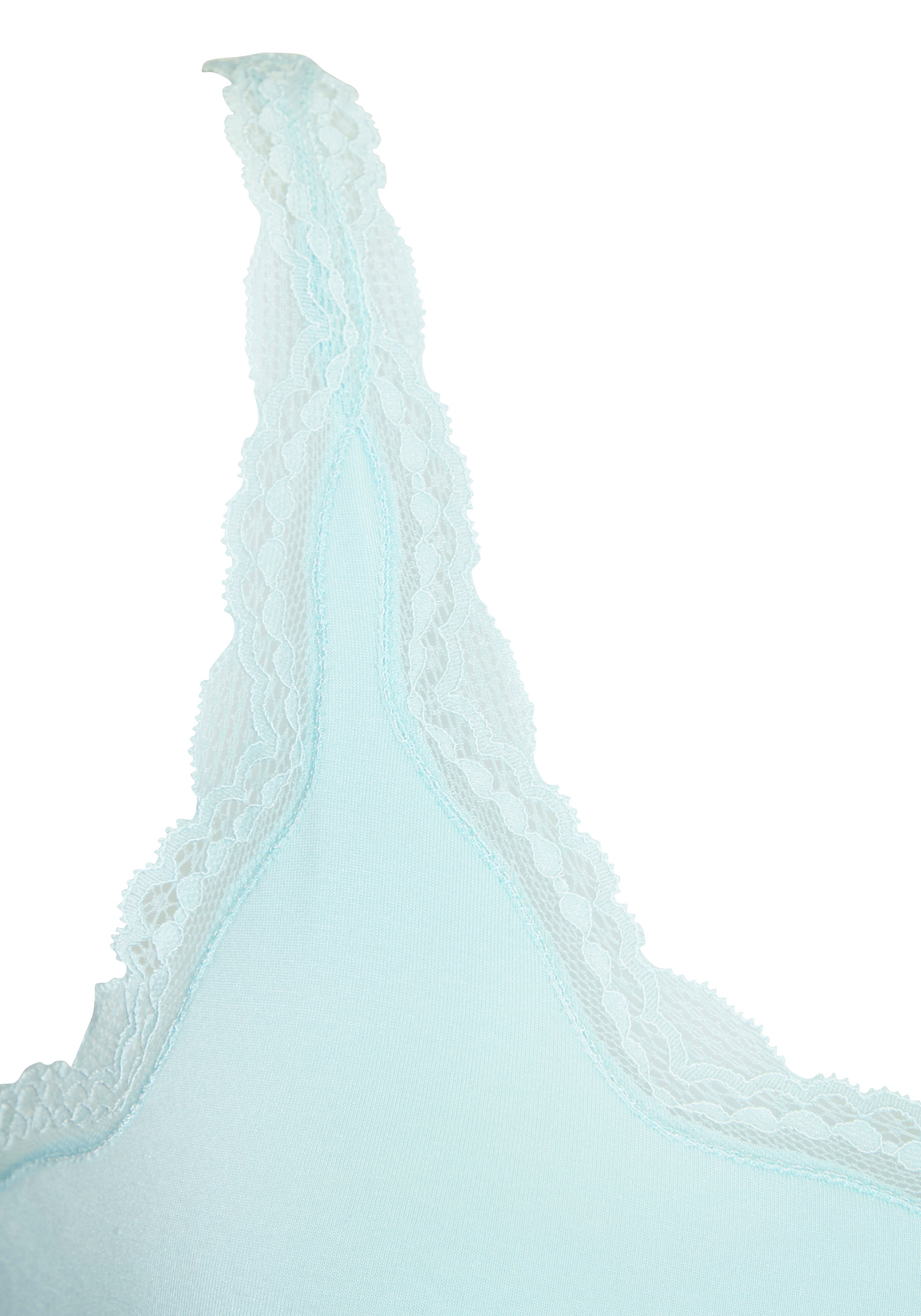 LASCANA Bustier aus hochwertiger Modal-Qualität mit zarter Spitze