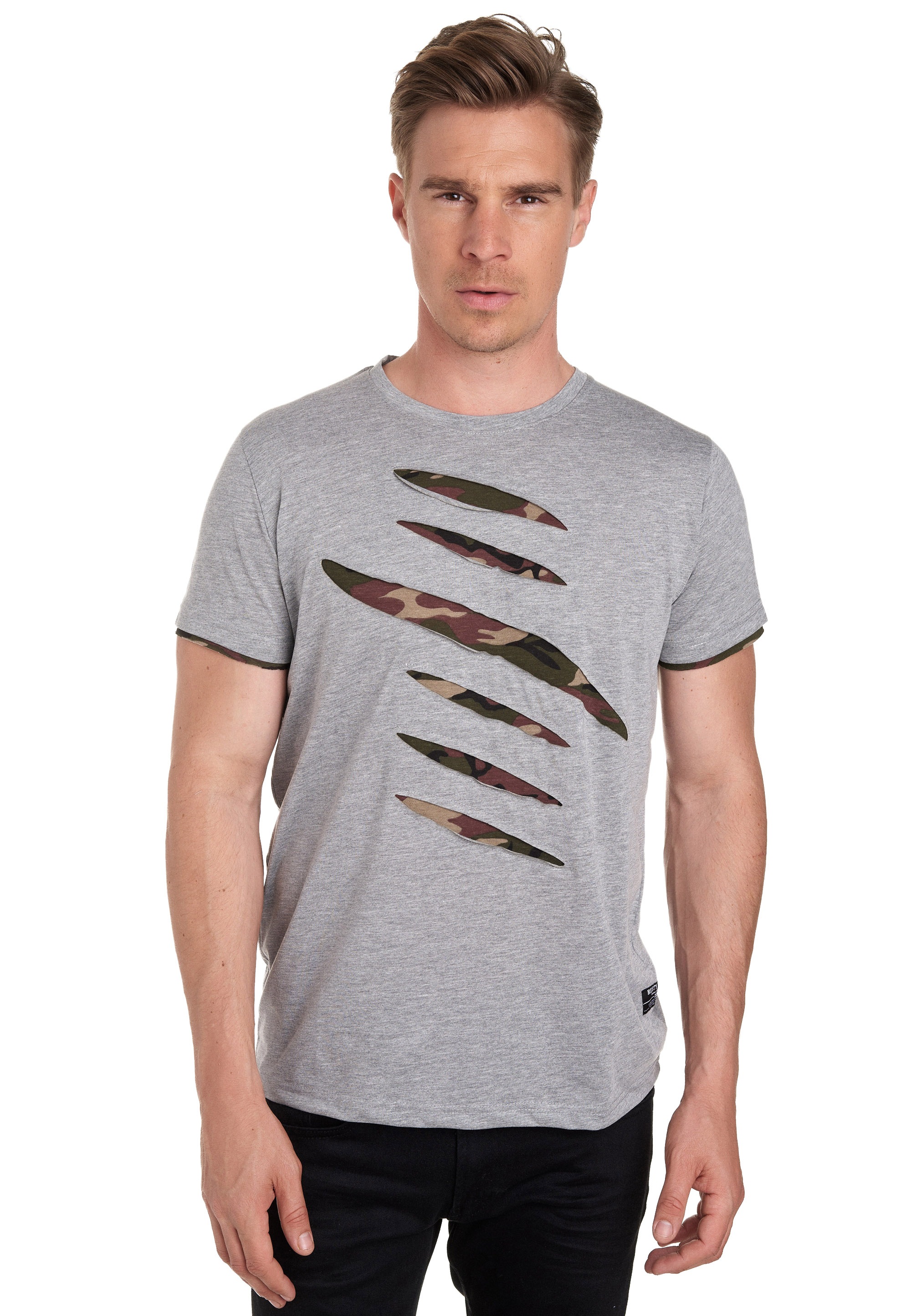 Rusty Neal T-Shirt, im trendigen 2-in-1-Design
