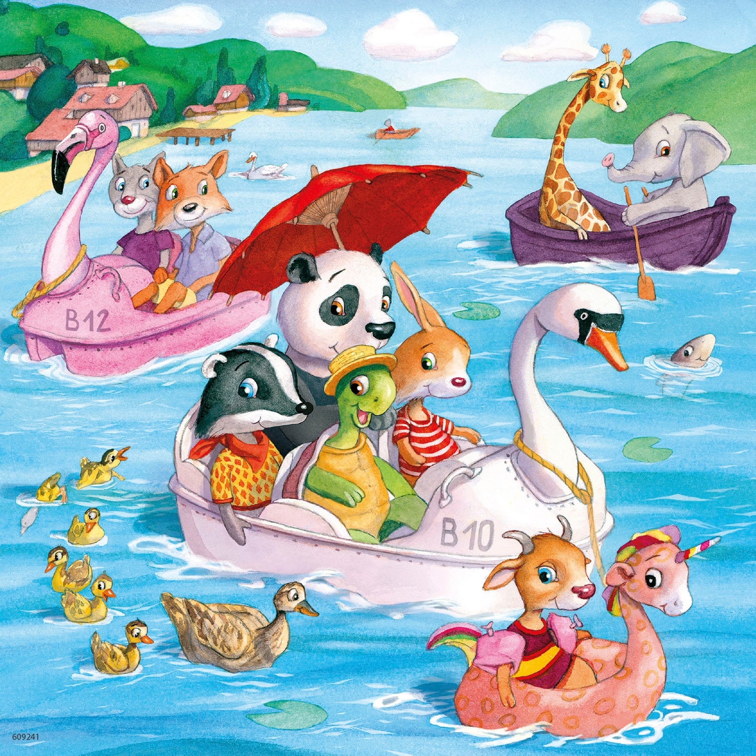 Ravensburger Puzzle »3x49, Auf dem Wasser«, Made in Europe