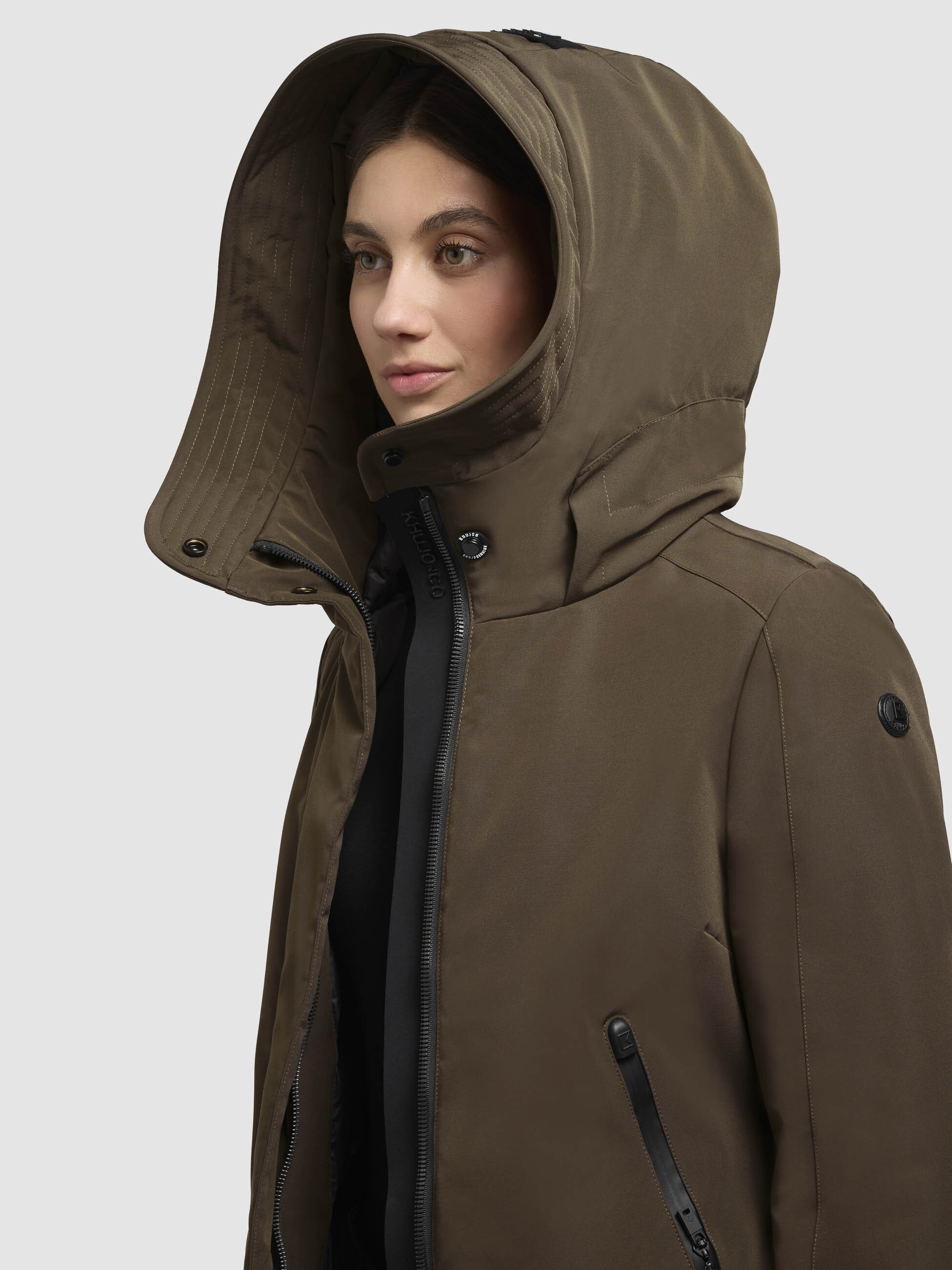 khujo Anorak »VIONA5«, mit Kapuze