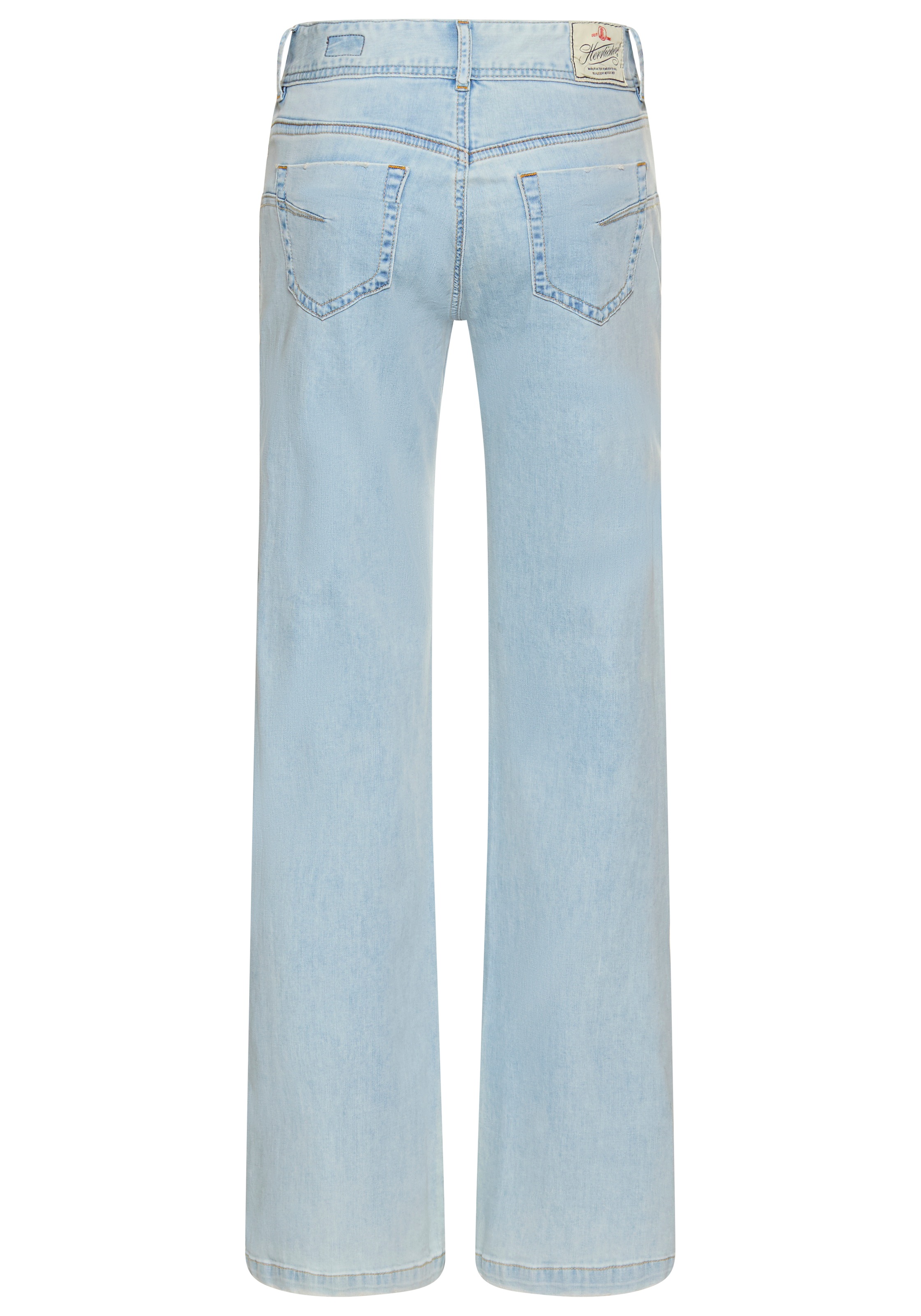 Herrlicher 5-Pocket-Jeans »Edna Recycled Denim Light«, im Flared Fit