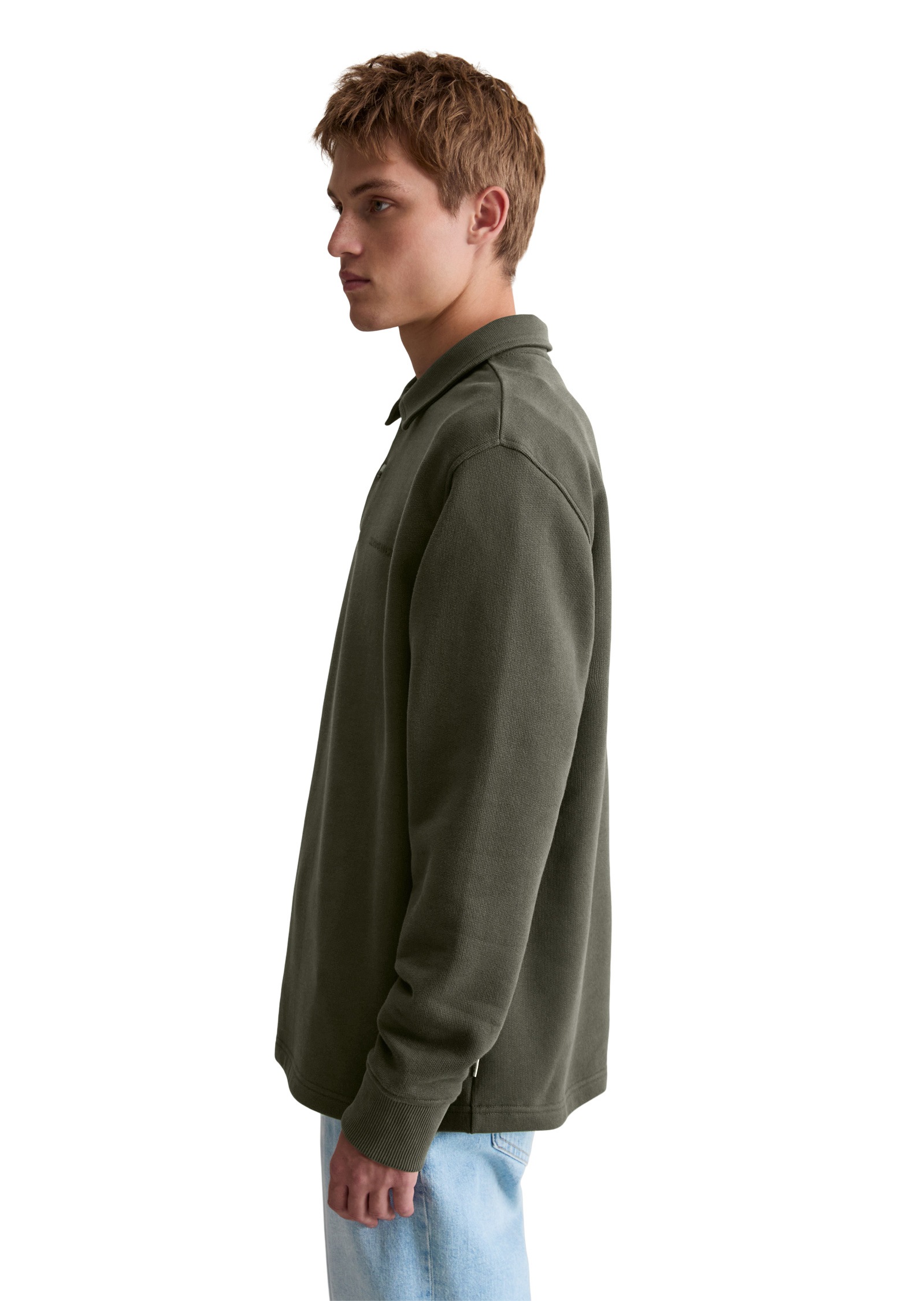 Marc OPolo DENIM Sweatshirt "aus schwerer, strukturierter Qualität" günstig online kaufen