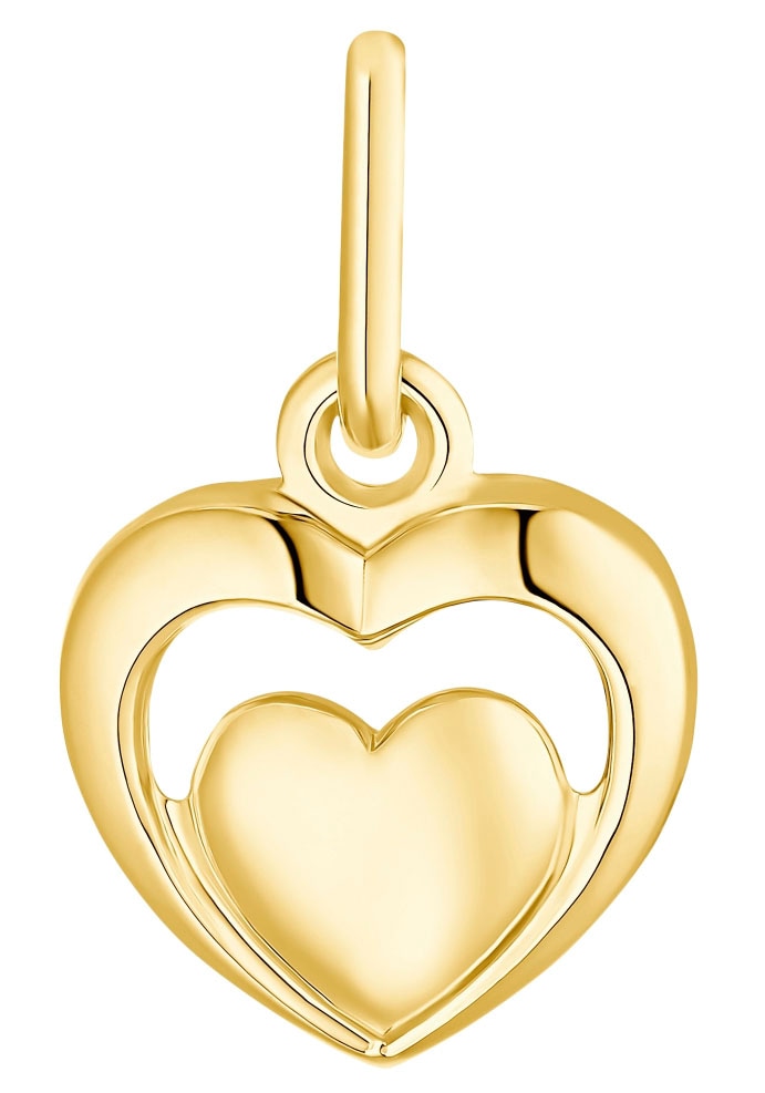 Kettenanhänger »Golden Heart, 2013373«, Made in Germany