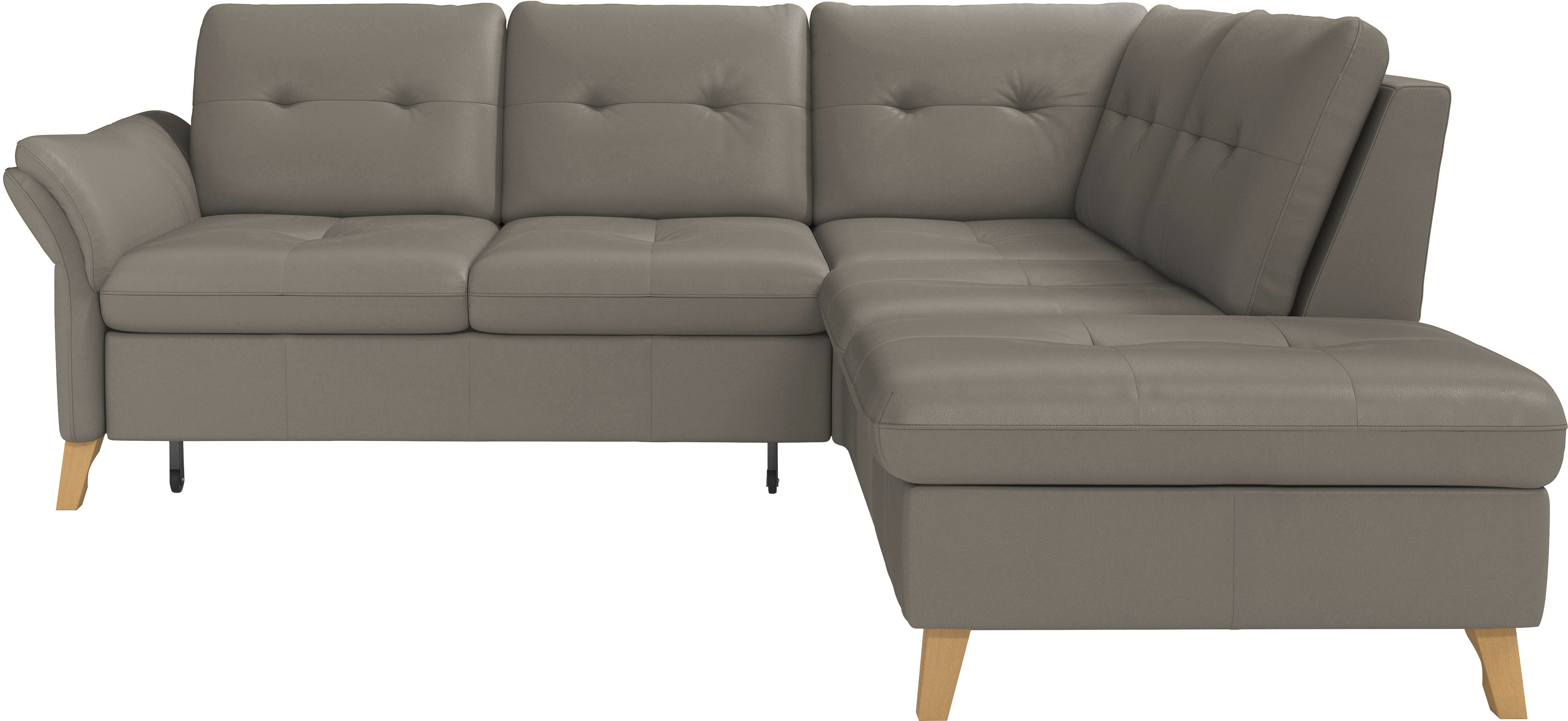 sit&more Ecksofa "Göteborg" inkl. Sitztiefenverstellung, wahlweise mit Bettfunktion & Bettkasten