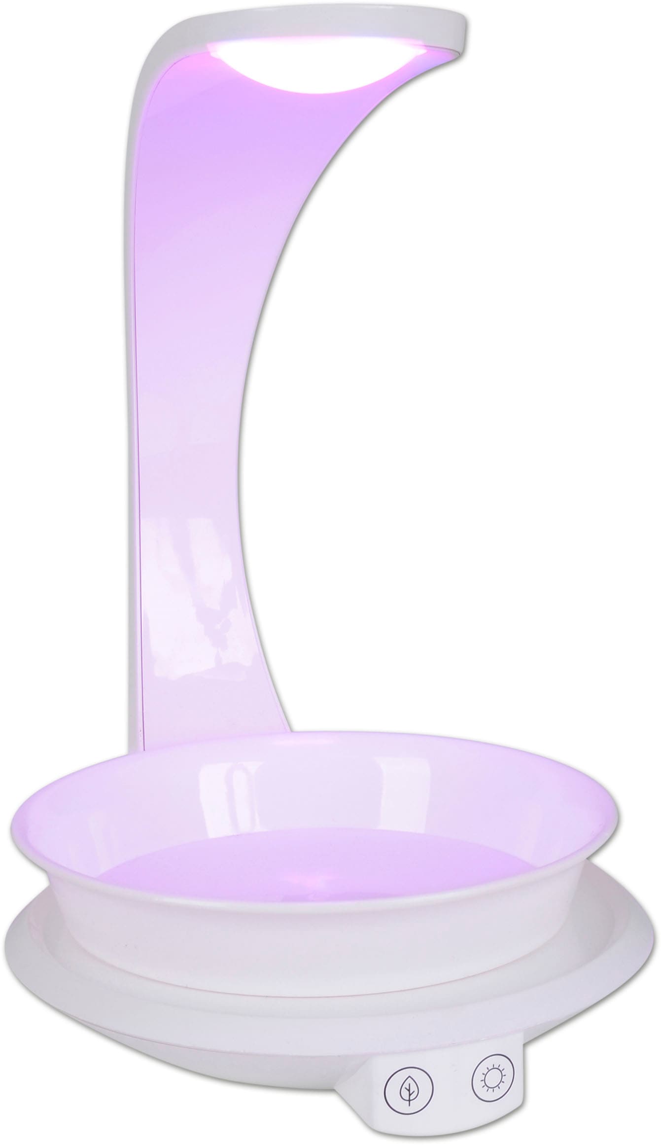 näve LED Tischleuchte »Grow Light«, 1 flammig, Wachstumsleuchte, Pflanzenlicht (lila) und Neutralweiß, USB-Kabel