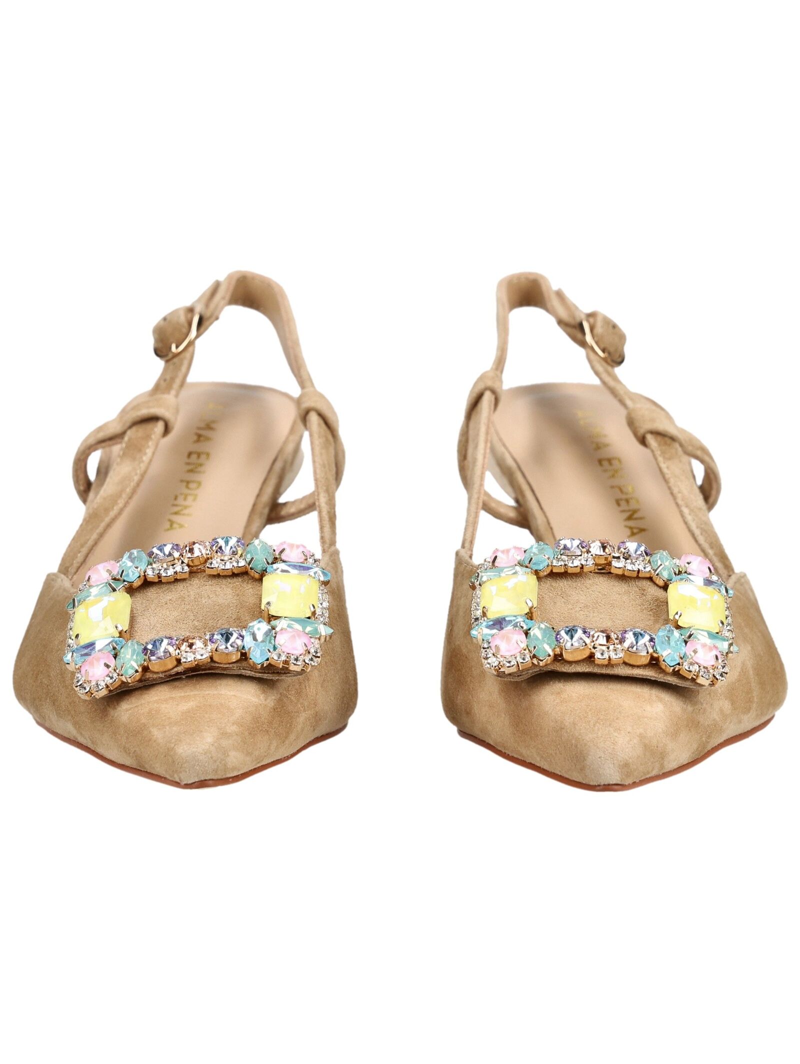 Thumbnail - Alma en Pena Slingpumps "ALMA EN PENA Pumps Veloursleder"