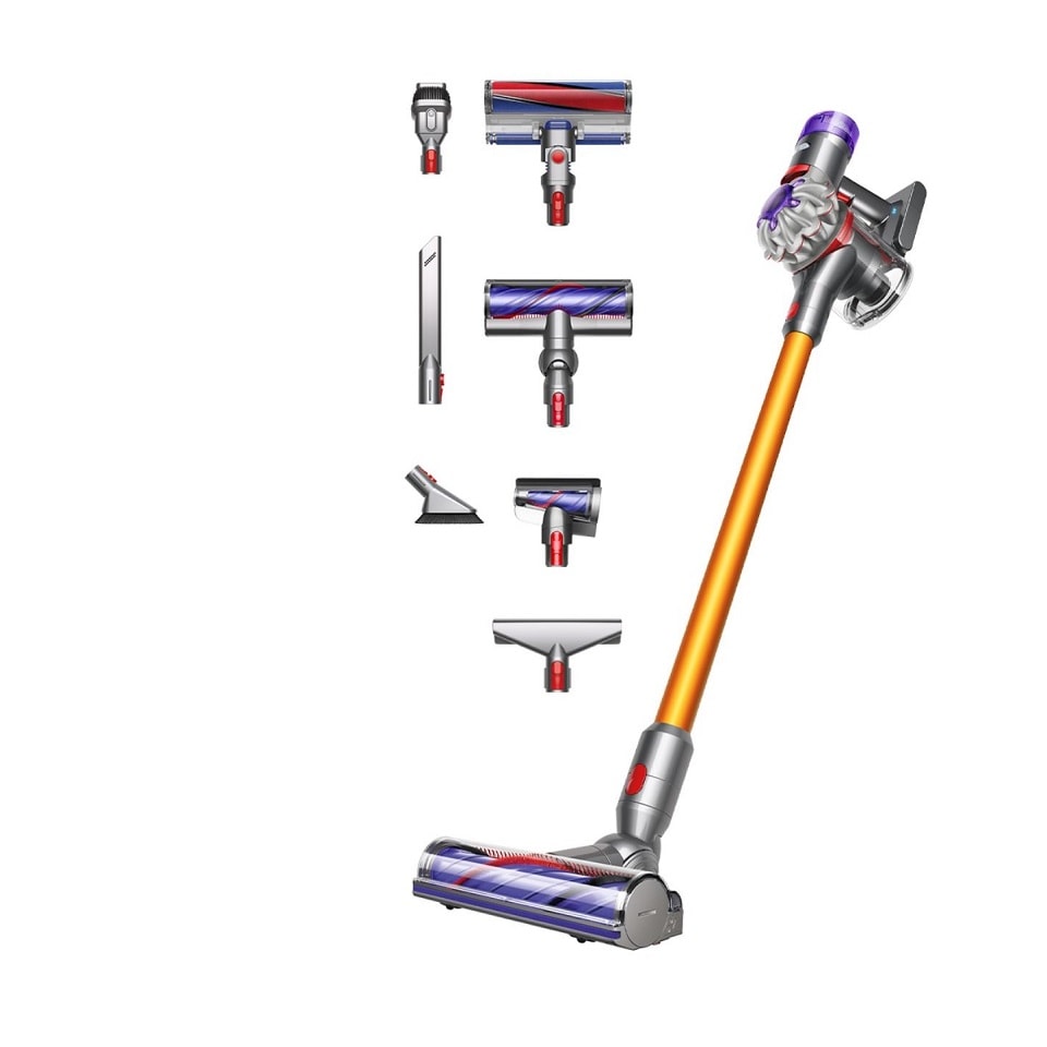 DYSON Akku-Hand-und Stielstaubsauger "V8 Absolute" Haarentwirrungstechnolog günstig online kaufen