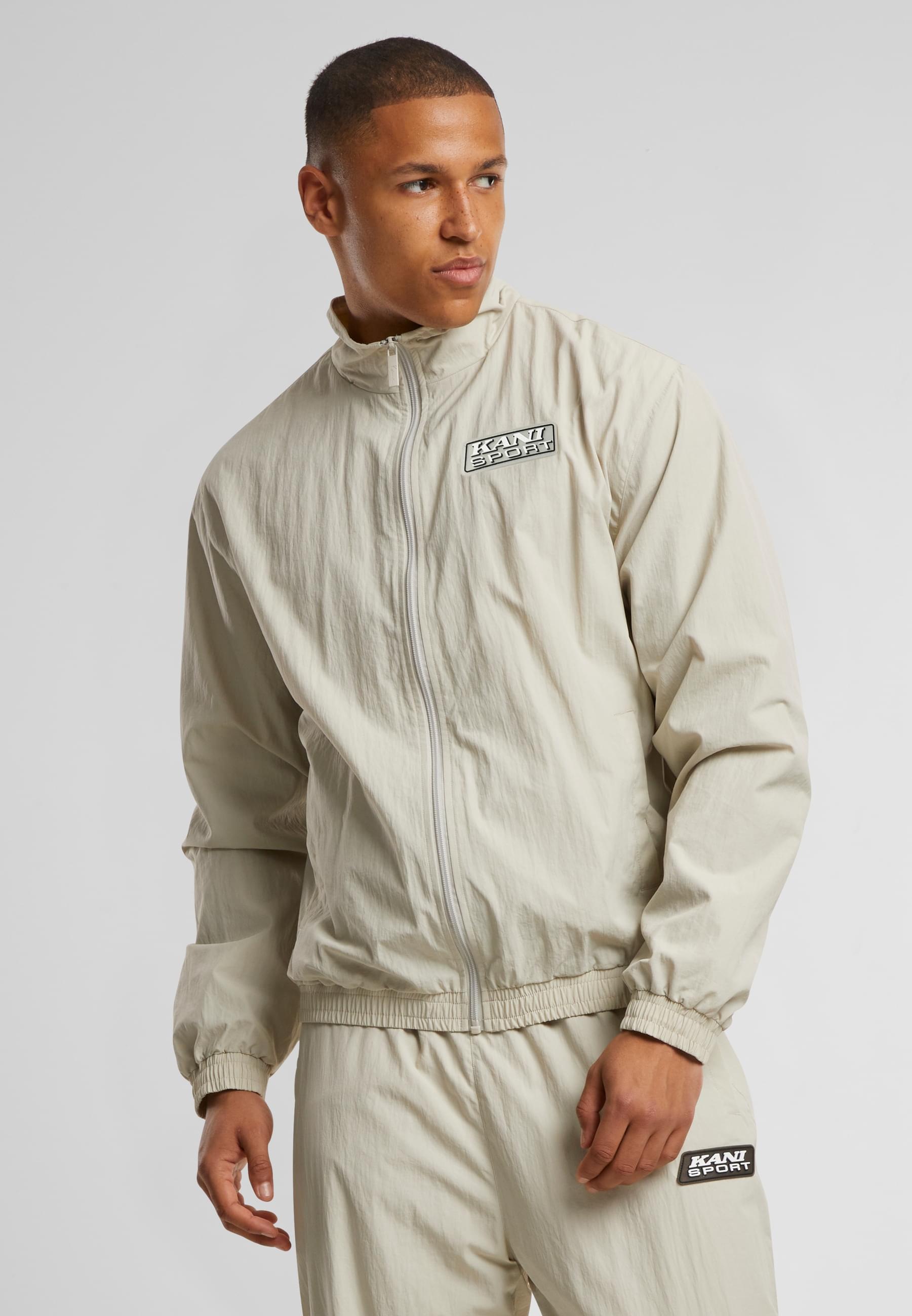 Karl Kani Trainingsjacke »Karl Kani Sport Patch Essential Trackjacket«, (1 St.), ohne Kapuze