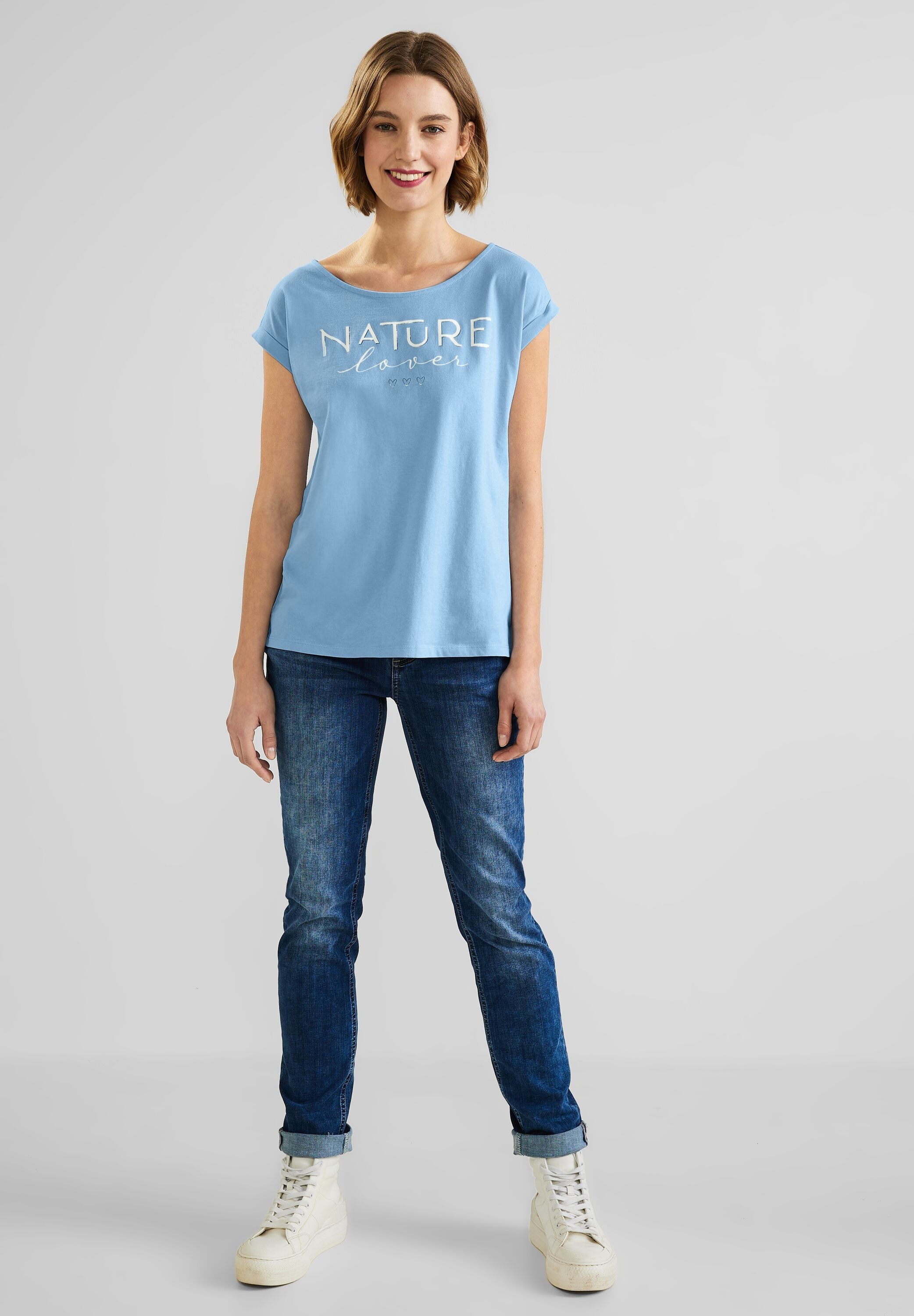 ONE bestellen | BAUR online aus STREET T-Shirt, reiner Baumwolle