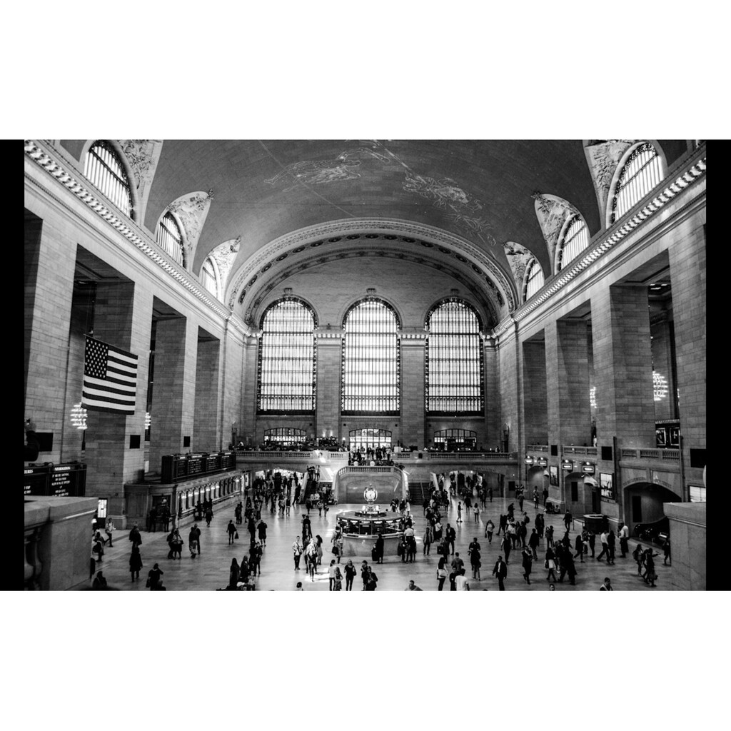 Papermoon Fototapete »Hauptbahnhof New York«