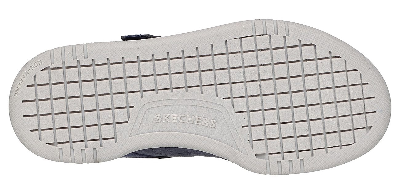 Skechers Sneaker »QUICK STREET«, Retro Sneaker mit Klettverschluss, Größenschablone zum Download