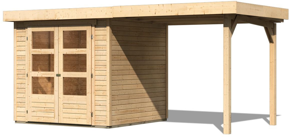 KONIFERA Gartenhaus »Arkur 2« inkl. Anbaudach