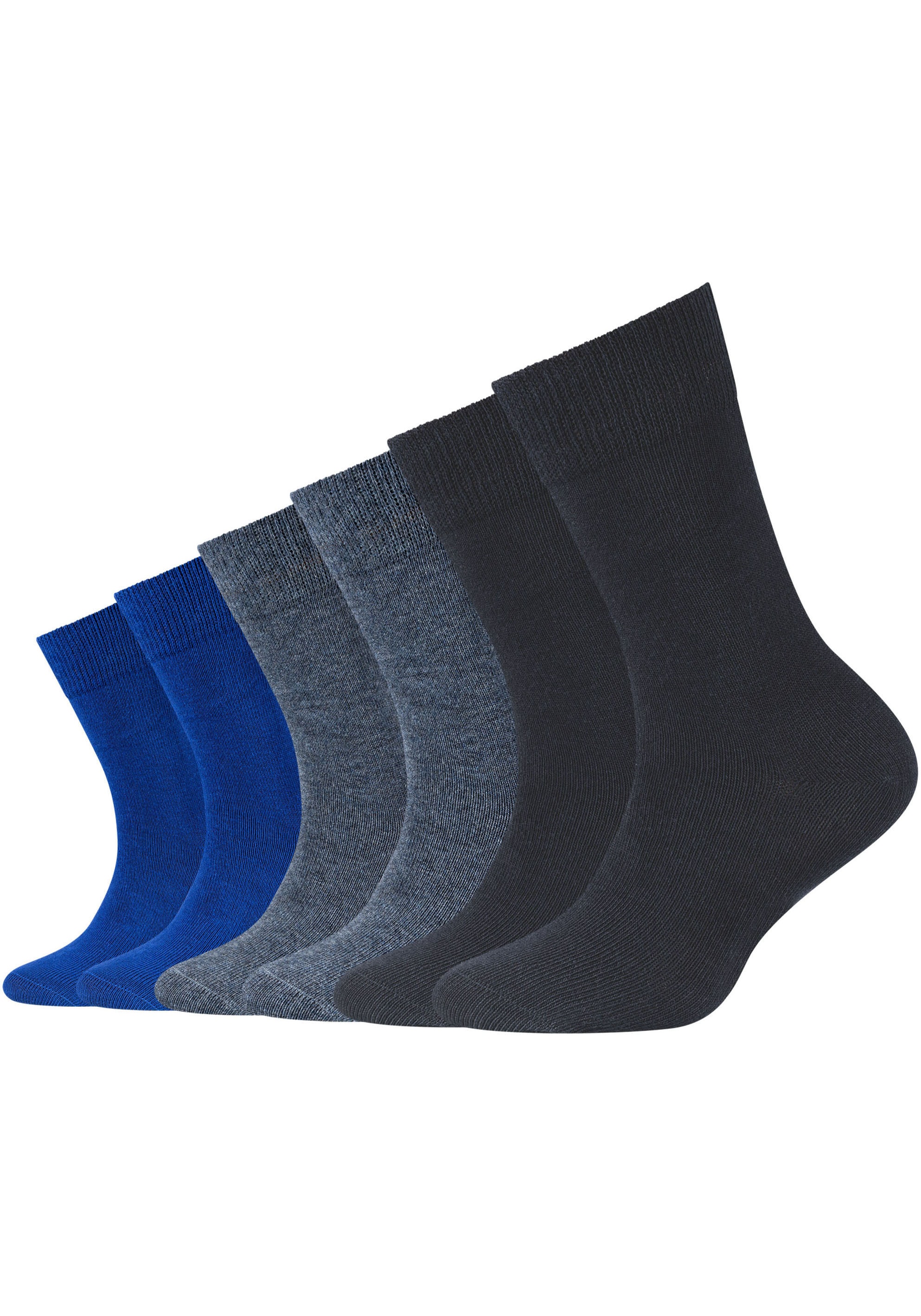 Camano Socken "ca-soft" 6 Paar, mit Komfortbund und gepolsterten Zehen-/Fer günstig online kaufen