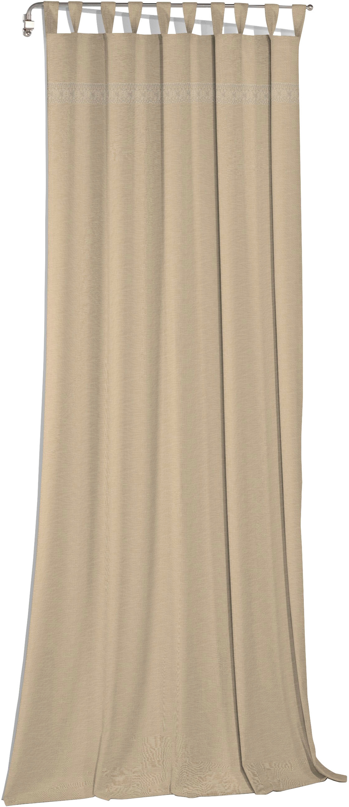 Wirth Vorhang "Wiessee" Schlaufen 1 Stk. tlg. nach Maß günstig online kaufen