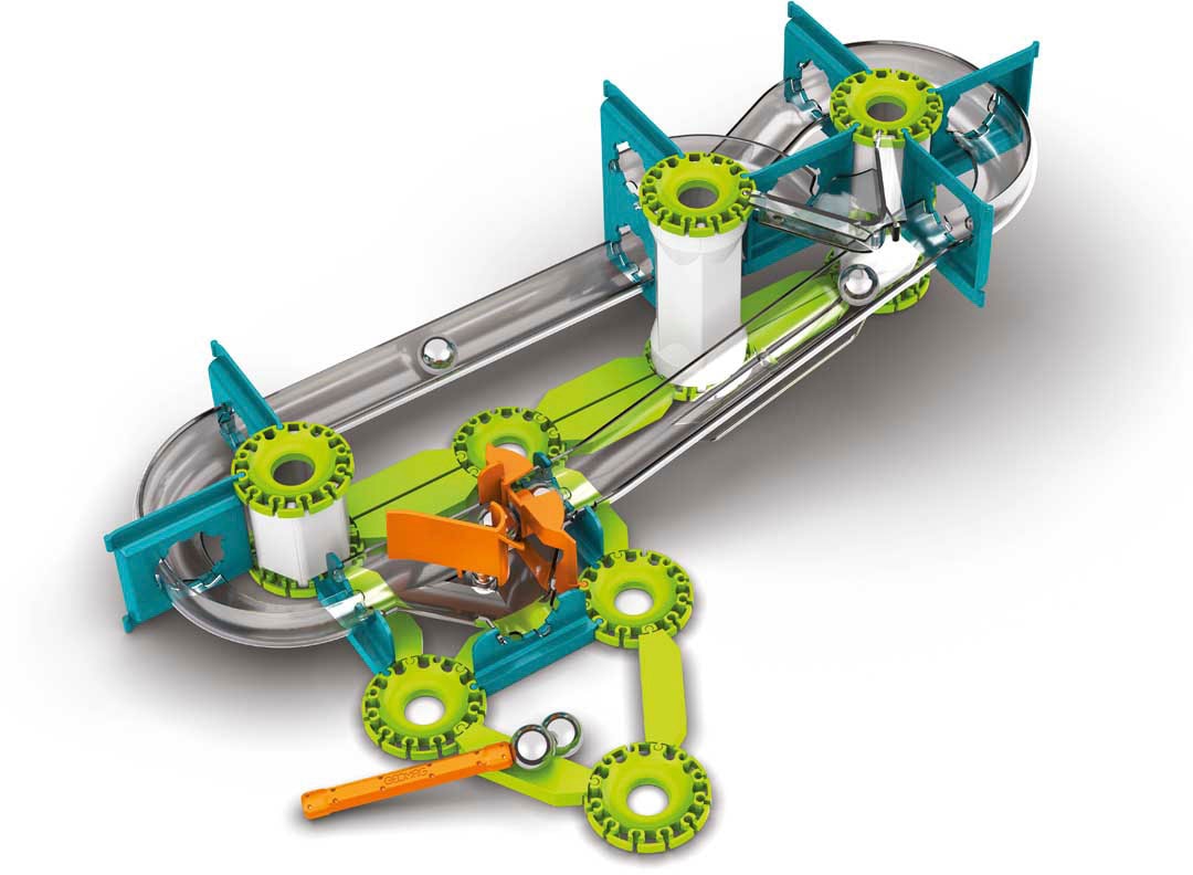 Geomag™ Magnetspielbausteine »GEOMAG™ Mechanics Gravity, Recycled Race Track«, (67 St.), aus recyceltem Material