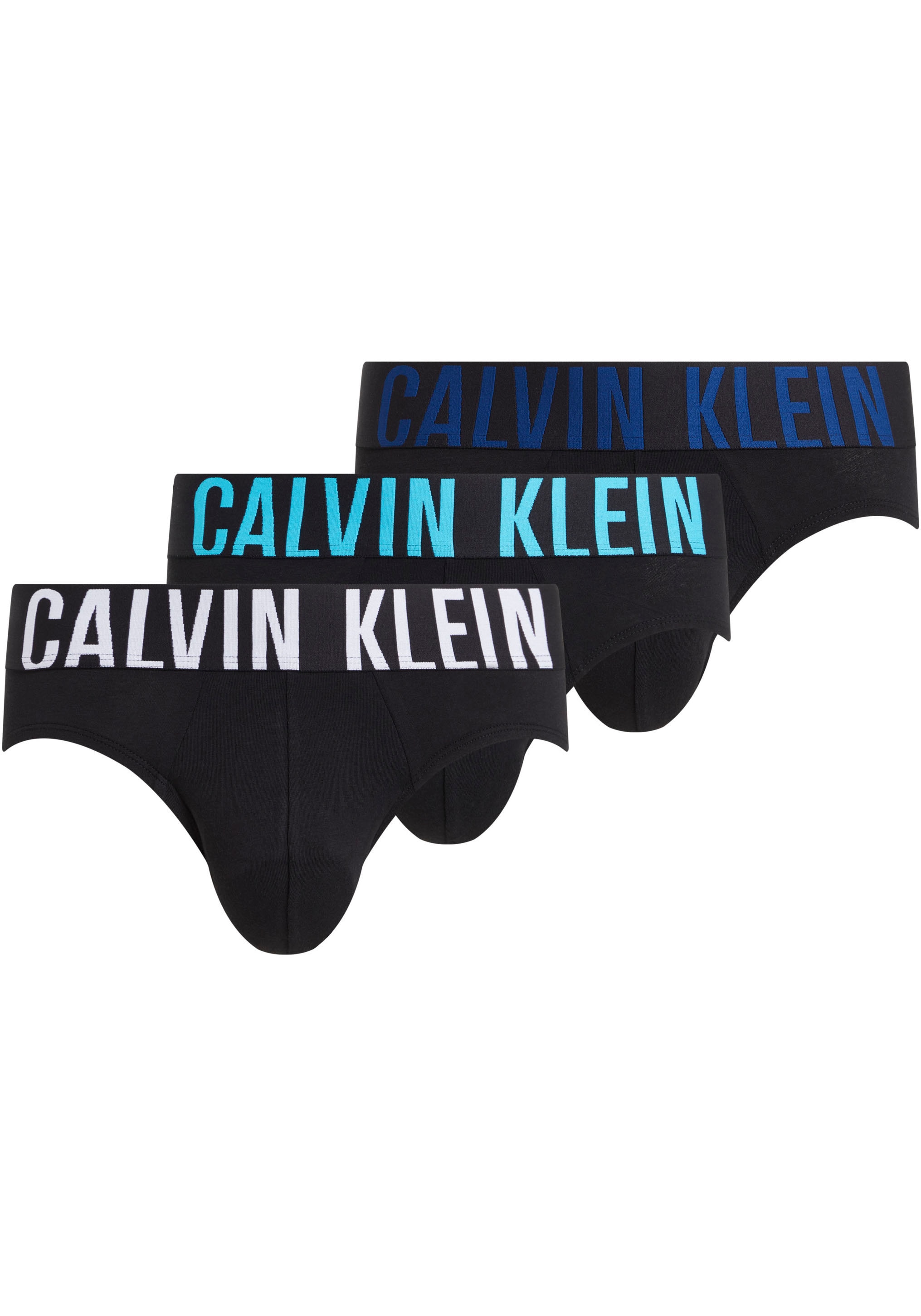 Calvin Klein Underwear Hipster "HIP BRIEF 3PK", (Packung, 3 St., 3er), mit Logo-Stretchbund