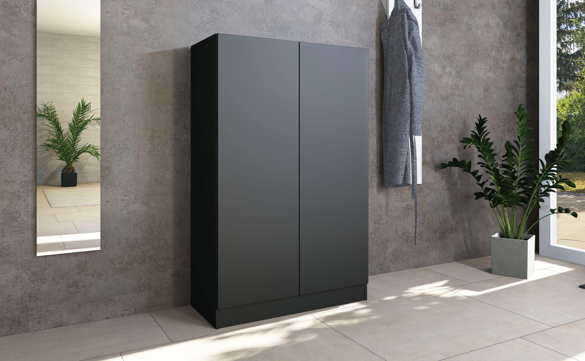 borchardt Möbel Schuhschrank "Vaasa, Schuhregal mit 6 Fächern, höhenverstel günstig online kaufen