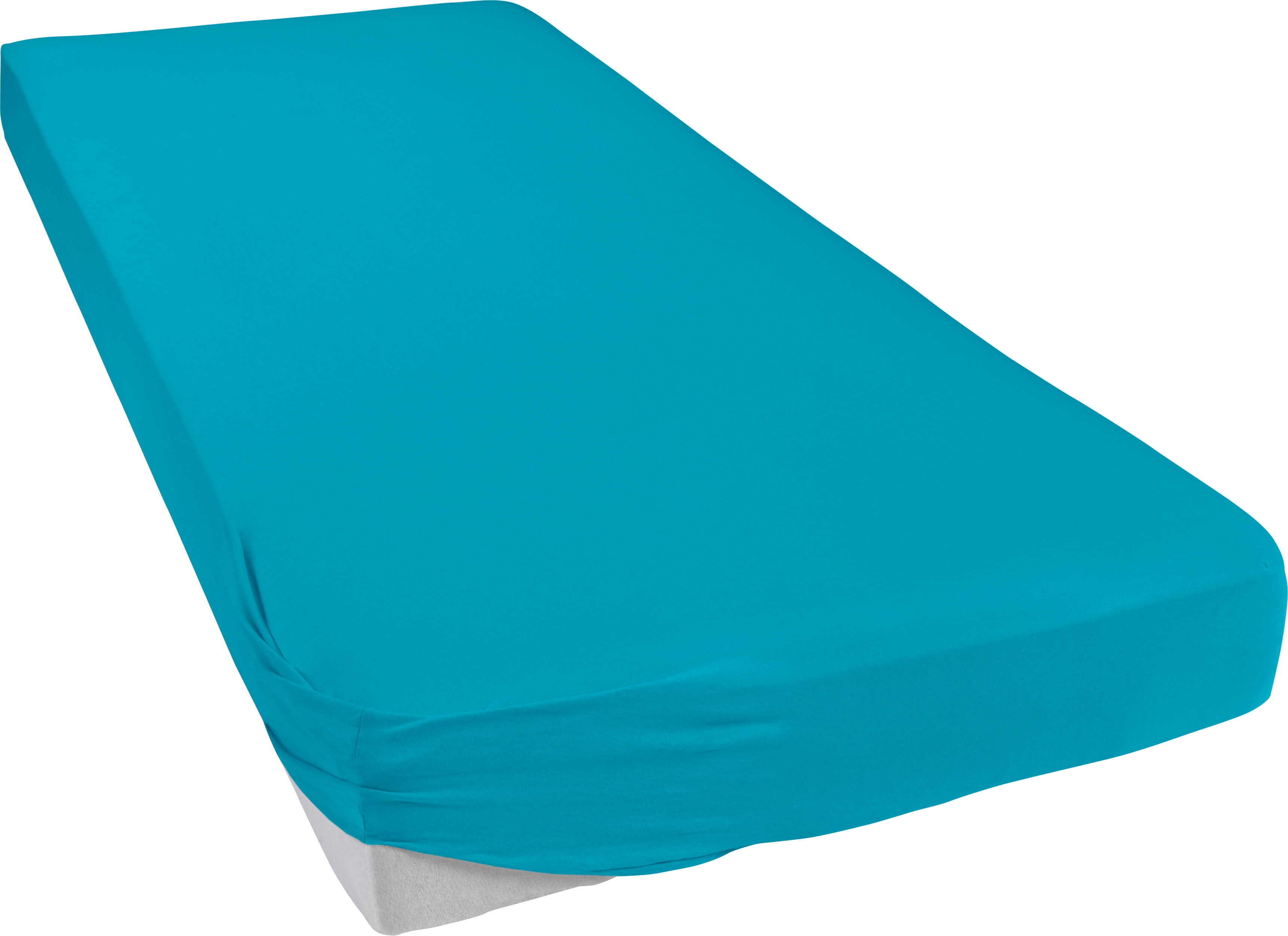 bellana Spannbettlaken "bellana Aqua mit Elasthan, 160 g/m²" Spannbetttuch für Matratzen bis 35cm Höhe, bügelfrei, faltenfrei