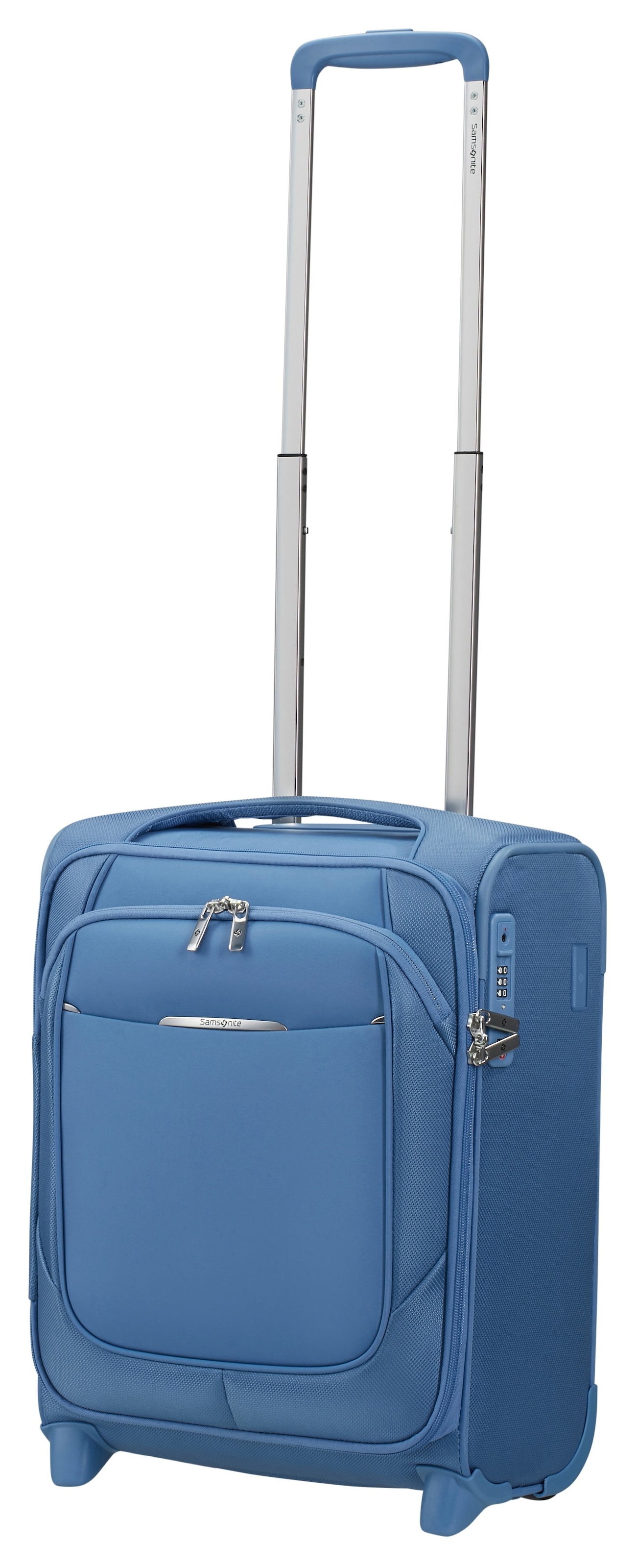 Samsonite Weichgepäck-Trolley »RE-LITE, 45 cm«, (Set, 2 St., mit Packwürfel), 2 Rollen, Underseater Handgepäck TSA-Schloss Reisekoffer Laptopfach