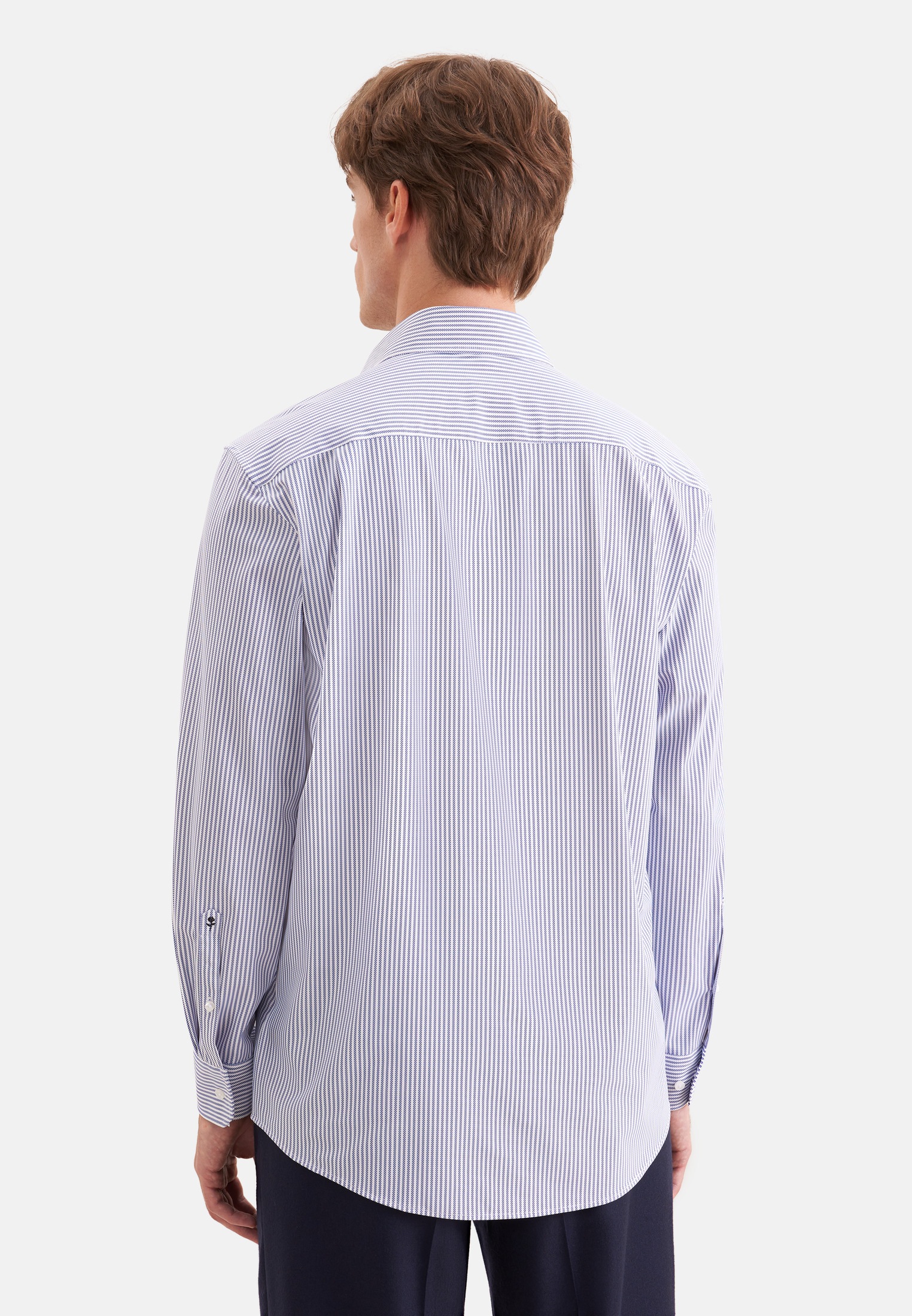 seidensticker Businesshemd »Schwarze Rose« Comfort 1/1 Kentkragen Druck