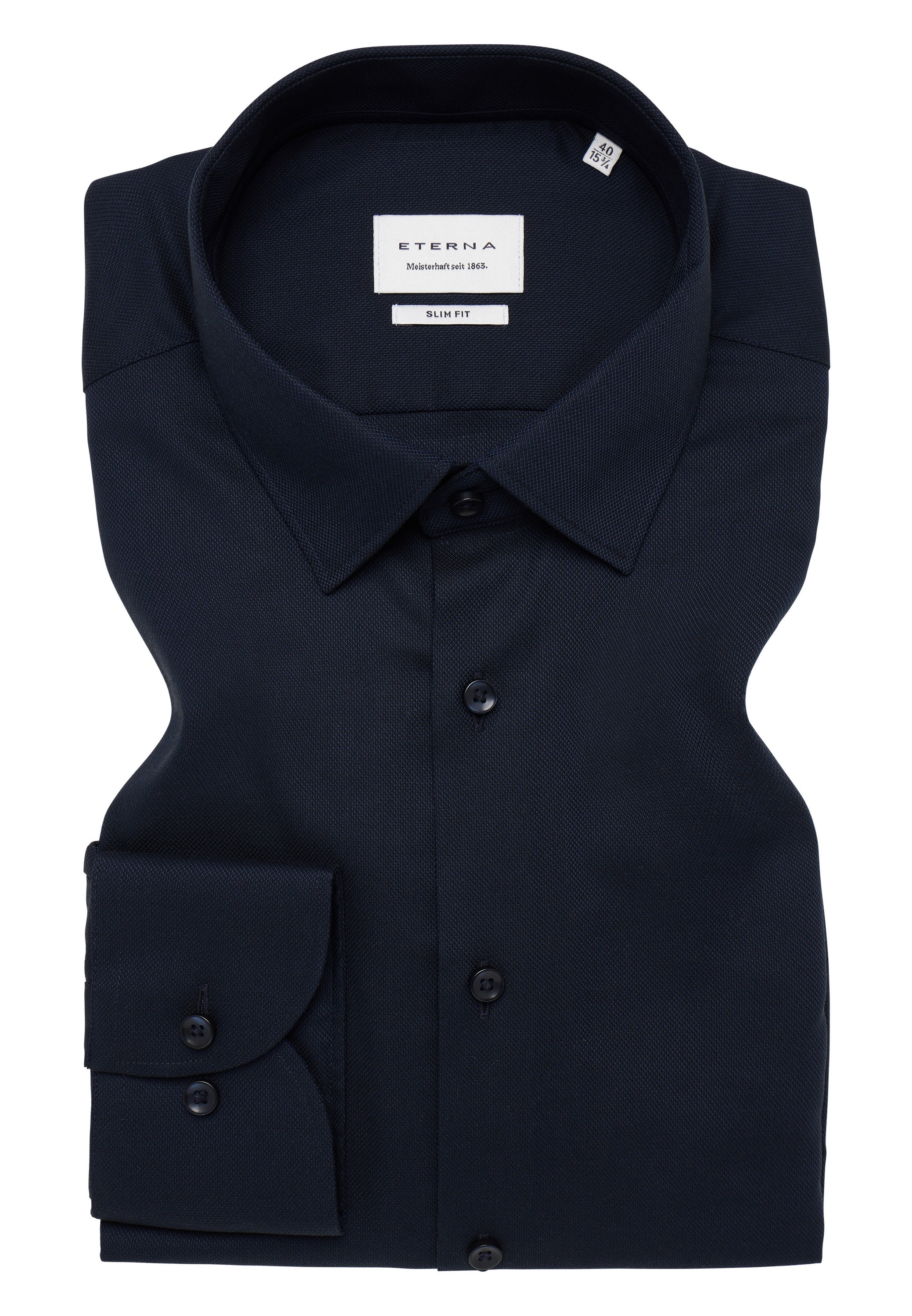 Eterna Langarmhemd »SLIM FIT«, NON IRON (bügelfrei)