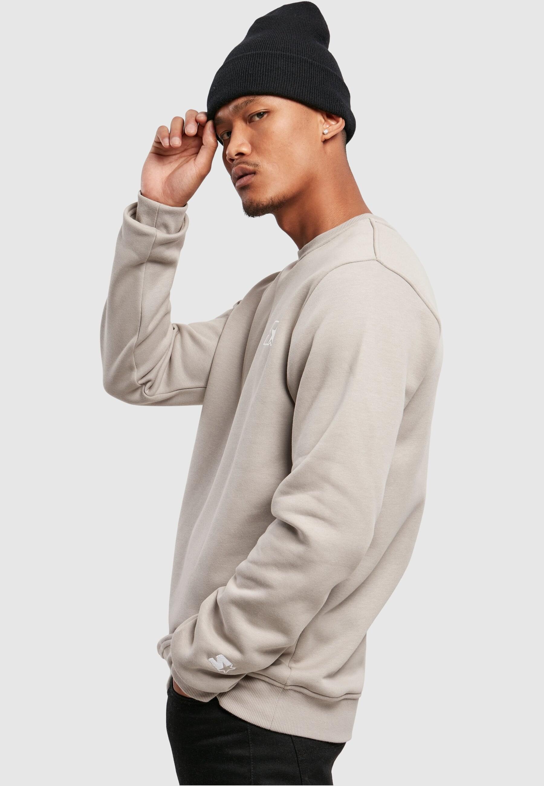 Starter Black Label Rundhalspullover »Starter Black Label Herren Starter Small Logo Crew«, (1 tlg.)