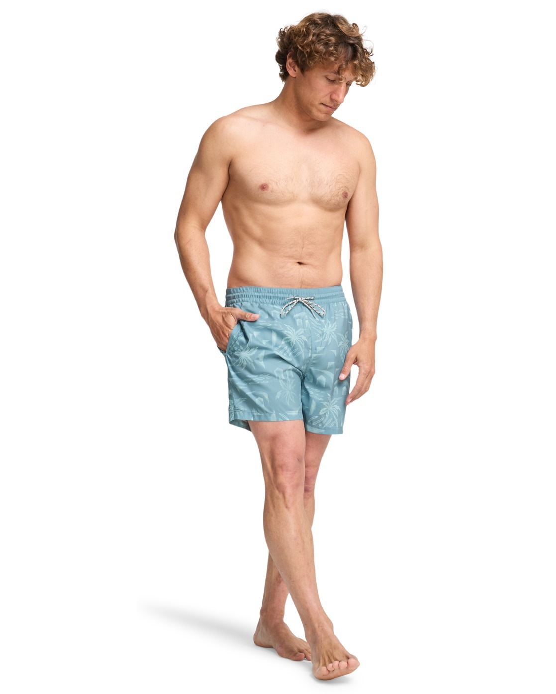 Billabong Short de bain Vacay pour hommes bleu   L 2