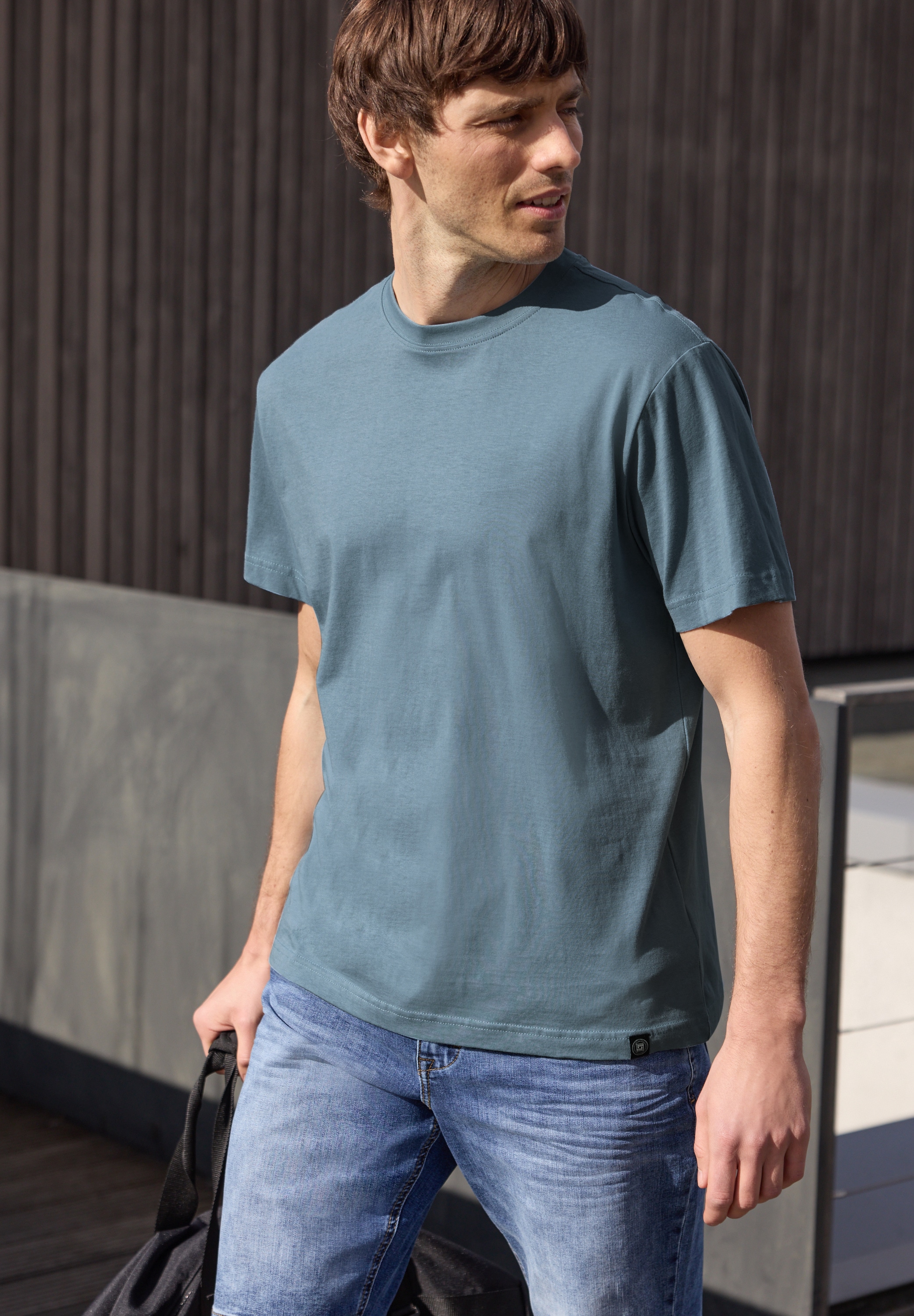 STREET ONE MEN aus reiner Baumwolle