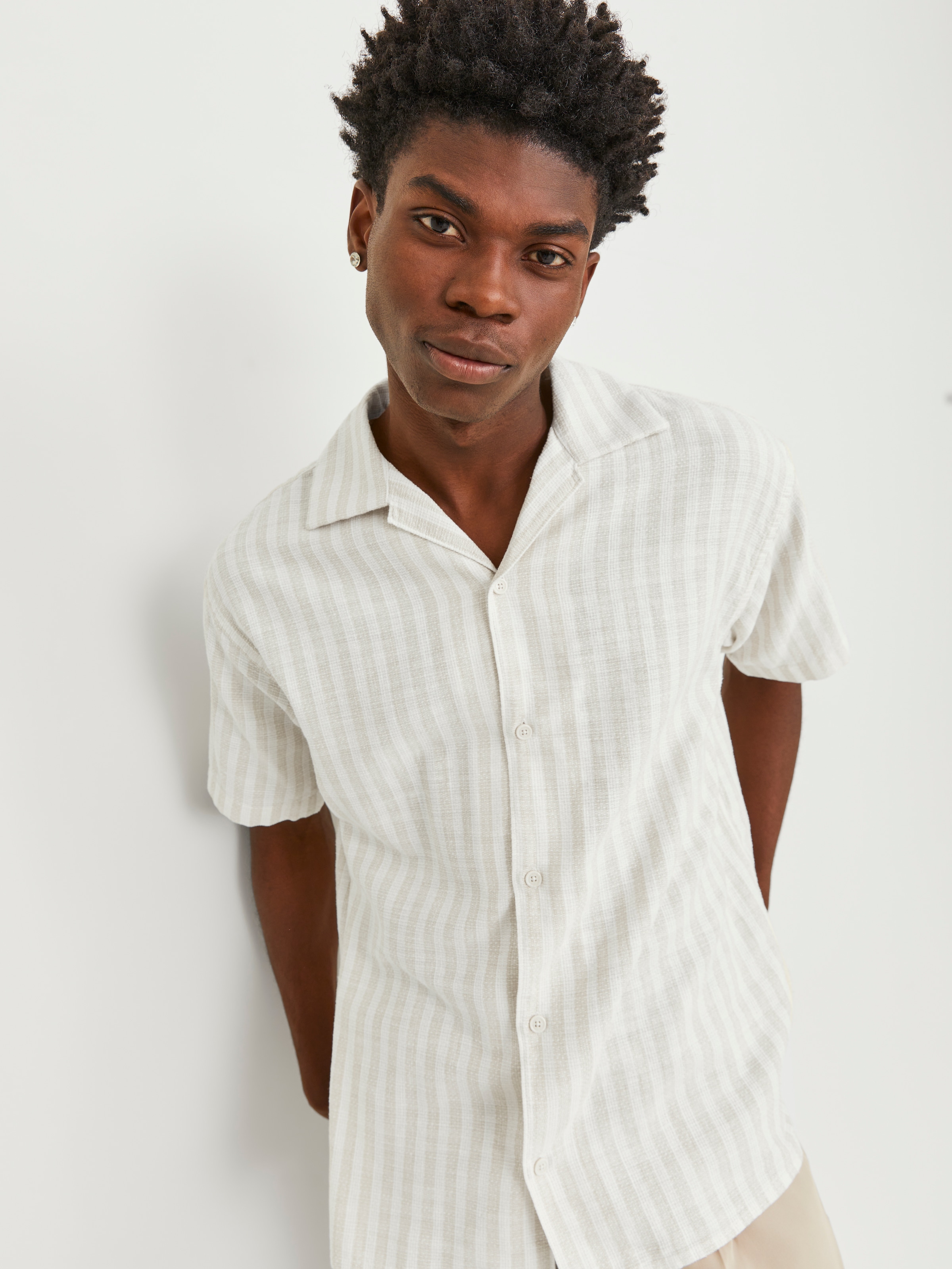 Jack & Jones Kurzarmhemd "JORCOBA STRIPE RESORT SHIRT SS SN" günstig online kaufen