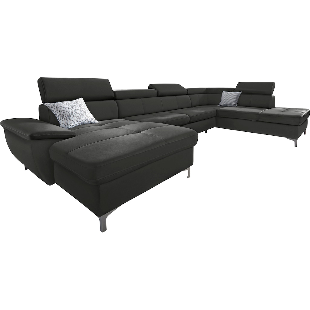 exxpo - sofa fashion Wohnlandschaft »Azzano, U-Form«