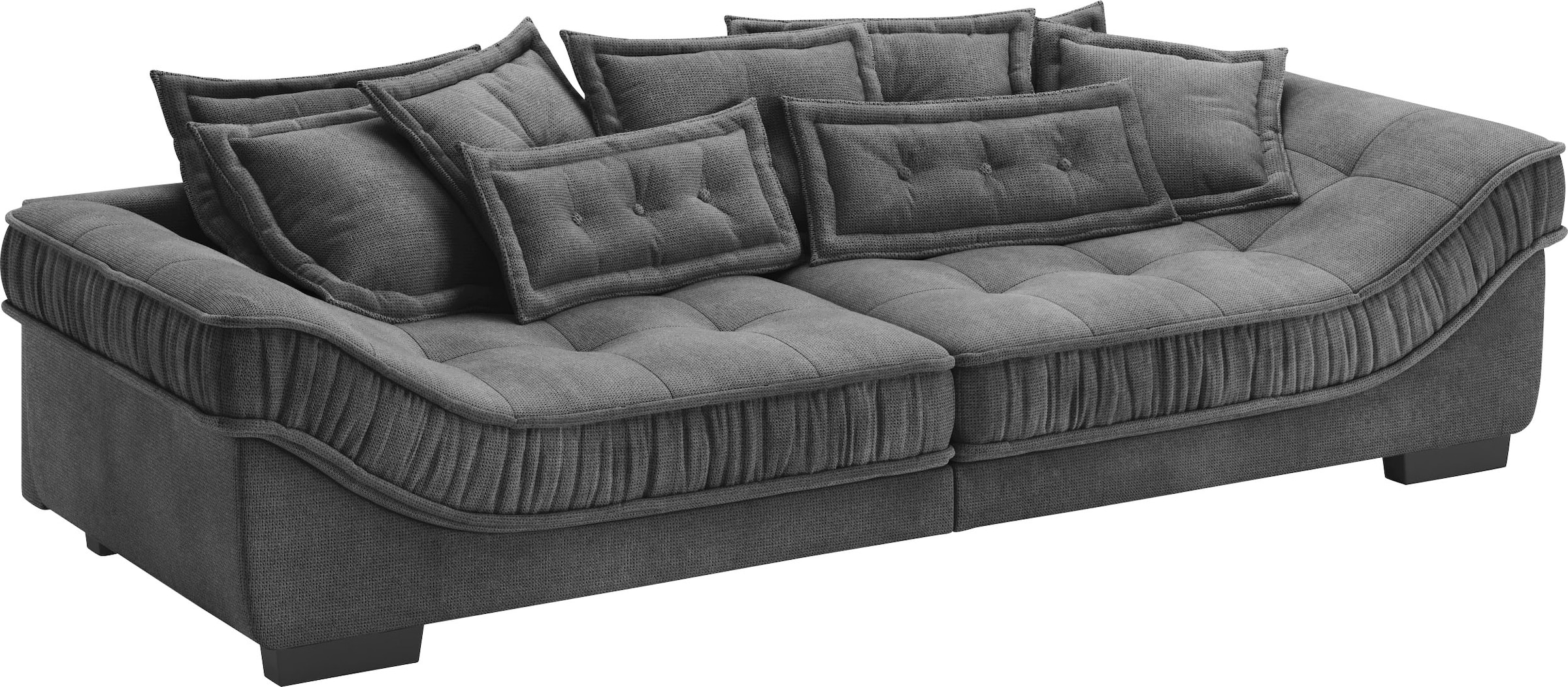 Mr. Couch Big-Sofa »Diwan II«, Wahlweise mit Kaltschaumpolsterung bis 140 kg belastbar