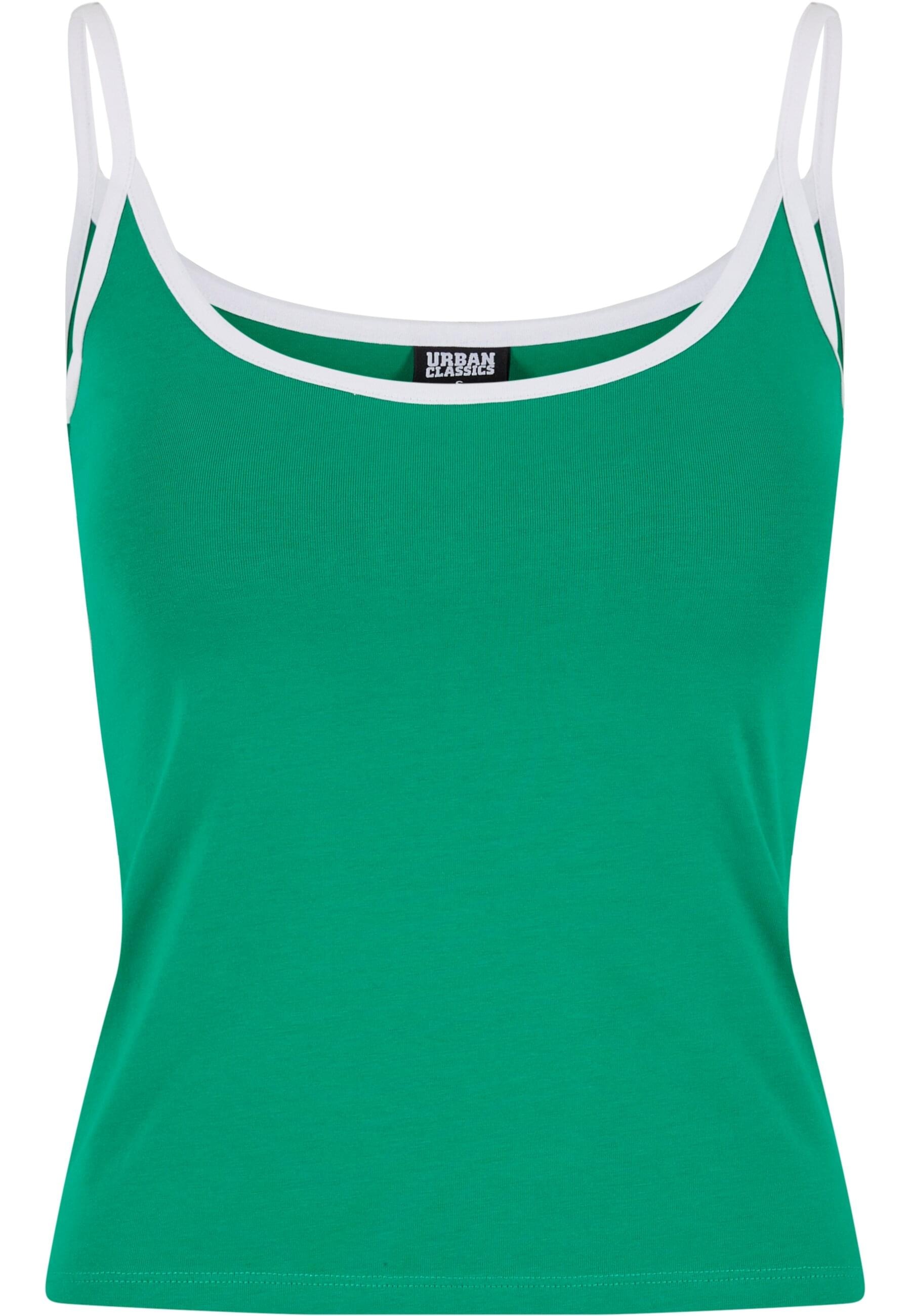 URBAN CLASSICS Muskelshirt »Urban Classics Ladies Contrast Basic Top 2-Pack«, (1 tlg.)