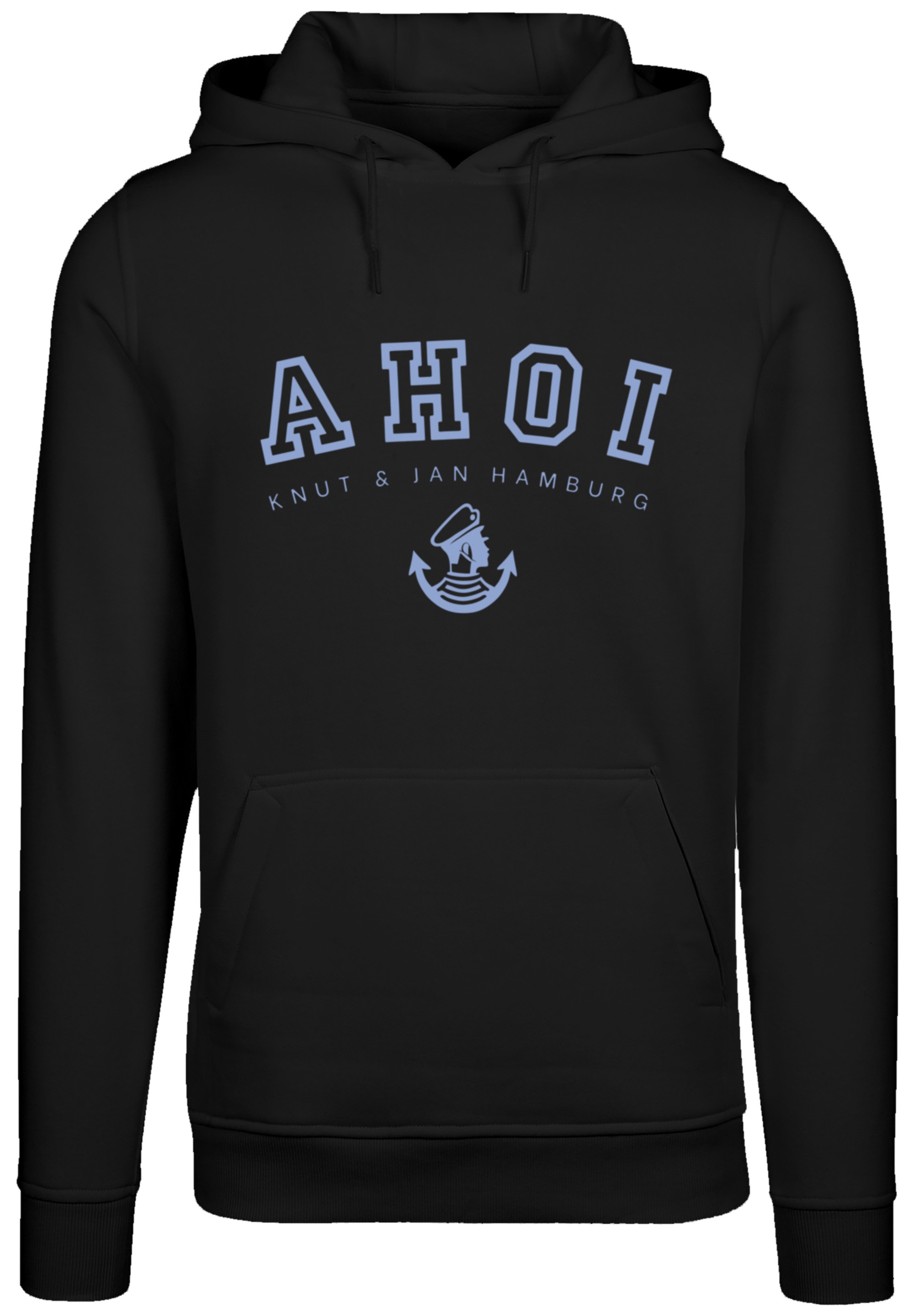 F4NT4STIC Kapuzenpullover "AHOI Knut & Jan Hamburg", Print günstig online kaufen