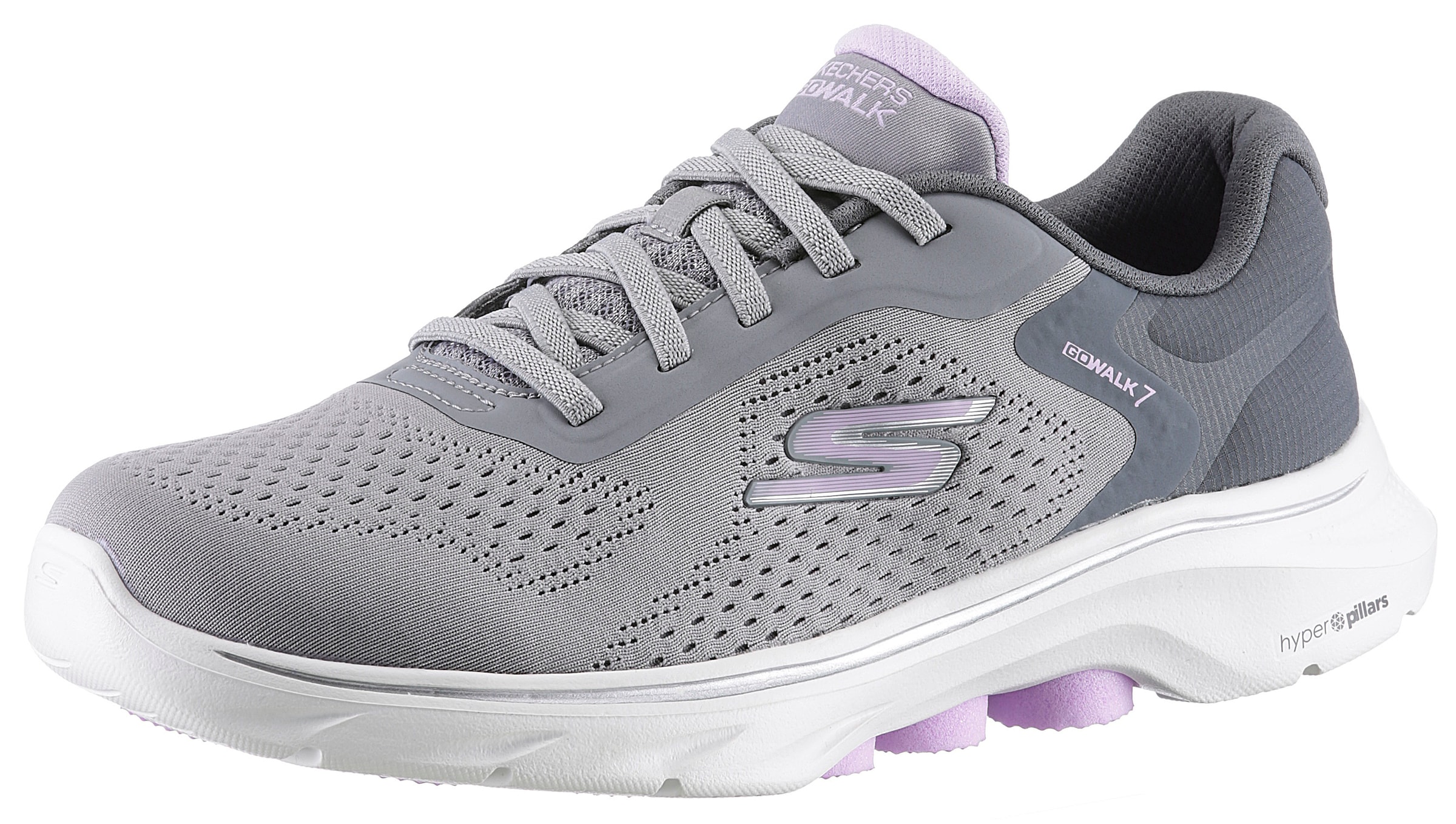 Skechers Sneaker »GO WALK 7-COSMIC WAVES«, mit Air-Cooled Memory Foam, Freizeitschuh, Halbschuh, Schnürschuh