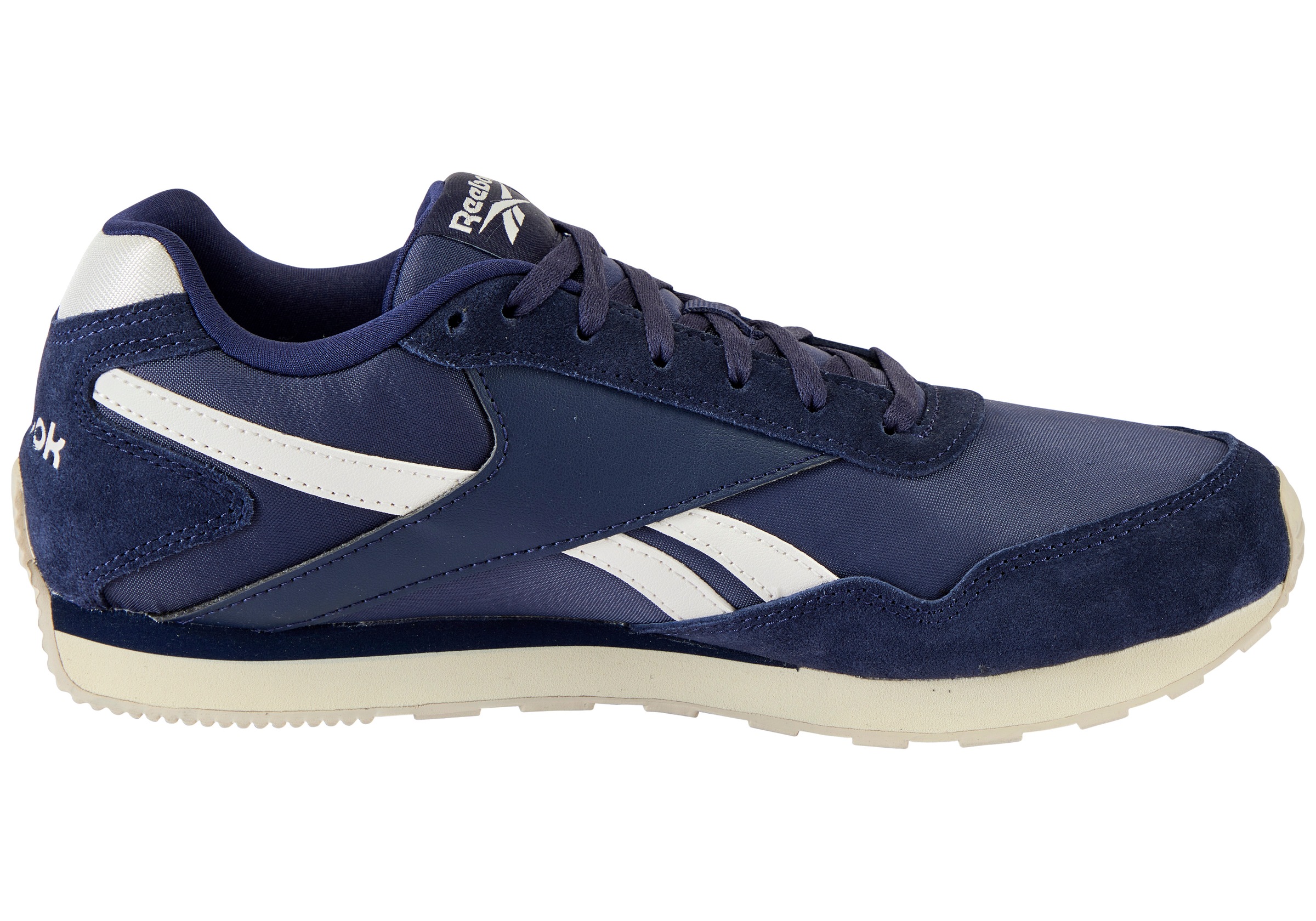 Sneaker REEBOK CLASSIC "REEBOK GLIDE LOW", Herren, Gr. 36,5, vector navy, vector navy, chalk, Leder, Synthetik, Textil, Schuhe Sneaker 2