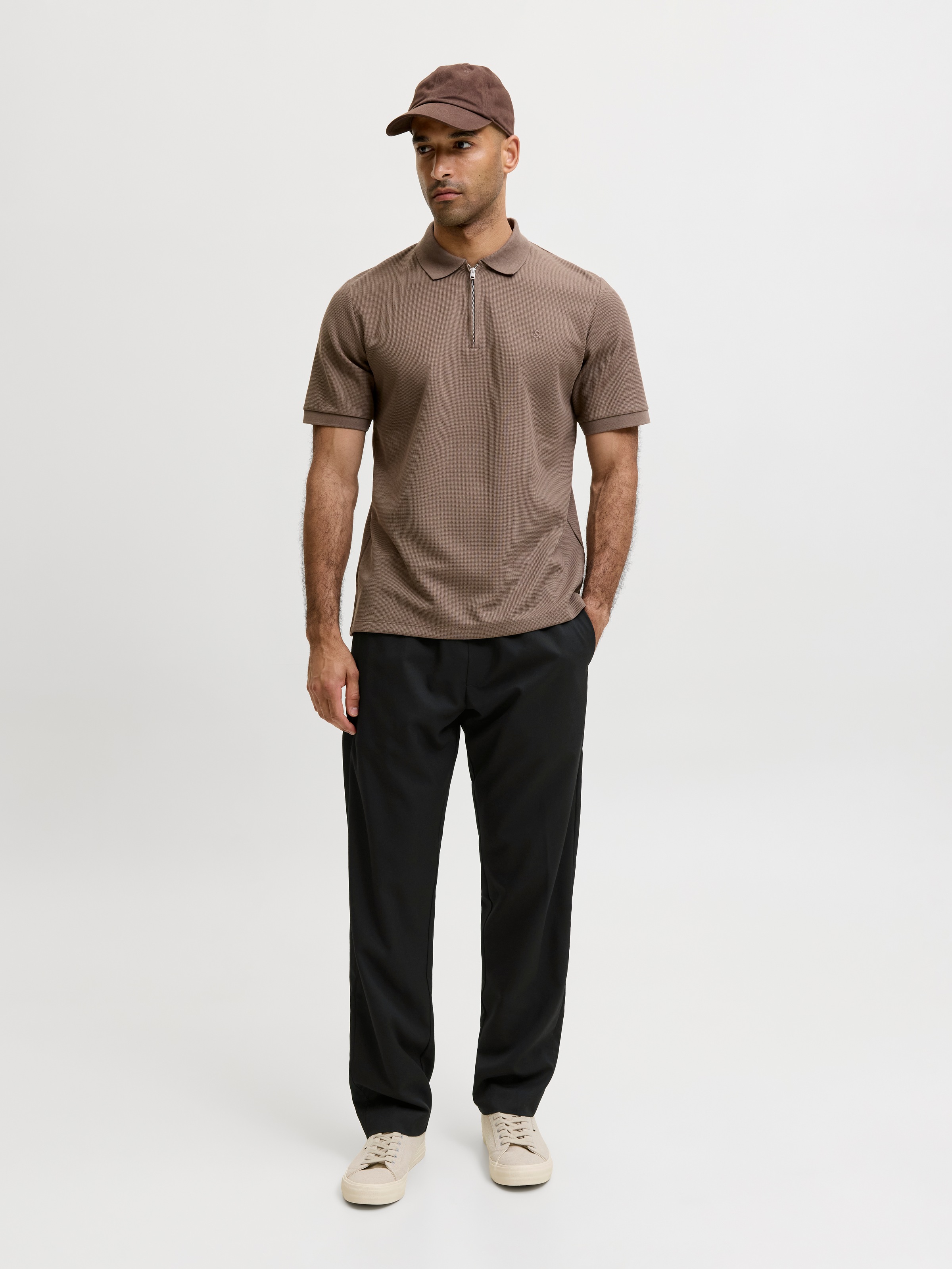 Jack & Jones Schlupfhose »JPSTKANE TOBY JOGGER NOOS«  Materialmix, relaxed fit