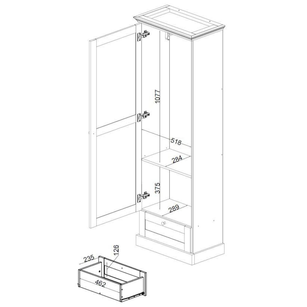 Home affaire Garderobenschrank »Binz«