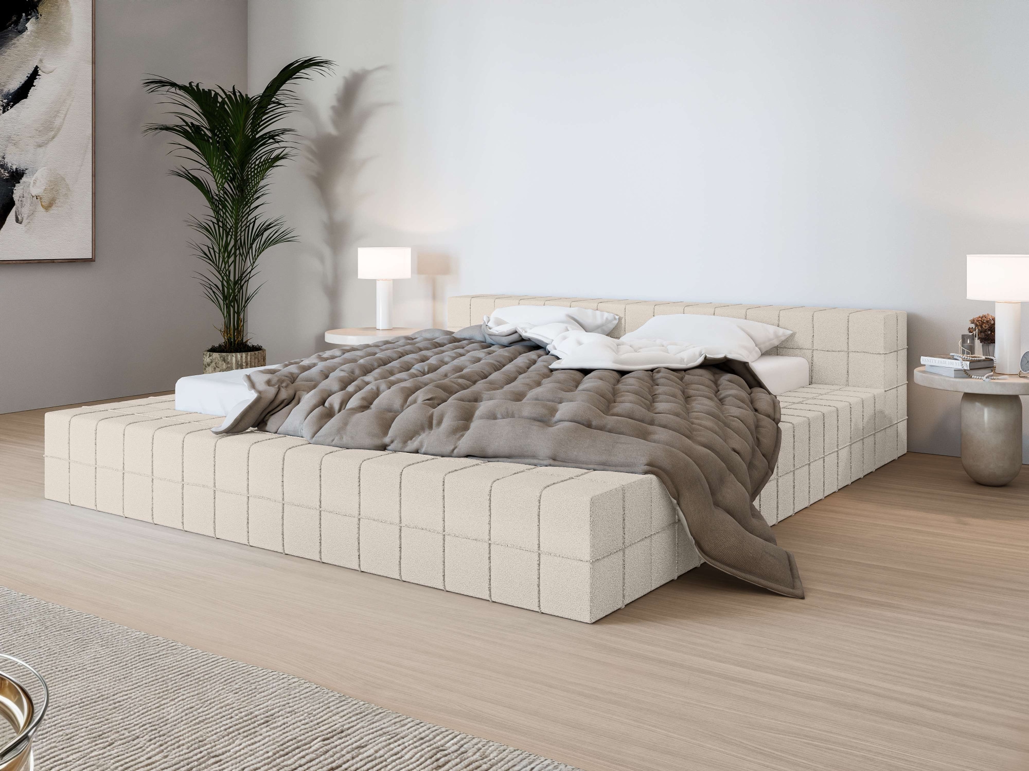 Home affaire Bett "VENDY wahlweise mit Matratze und Topper, in 3 Breiten er günstig online kaufen