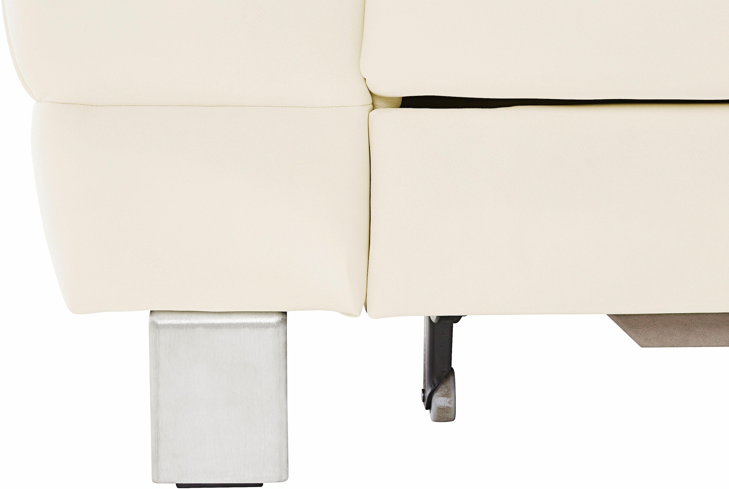 exxpo - sofa fashion Ecksofa »Mantua, L-Form«, mit Kopf- bzw. Rückenverstellung, Bettfunktion u. Bettkasten