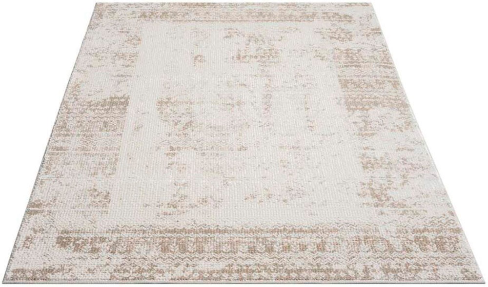 Carpet City Teppich »ANTIK232«, rechteckig, 10 mm Höhe, Kurzflor, 3D-Optik, Klassisch-Modern für Wohnzimmer, Schlafzimmer