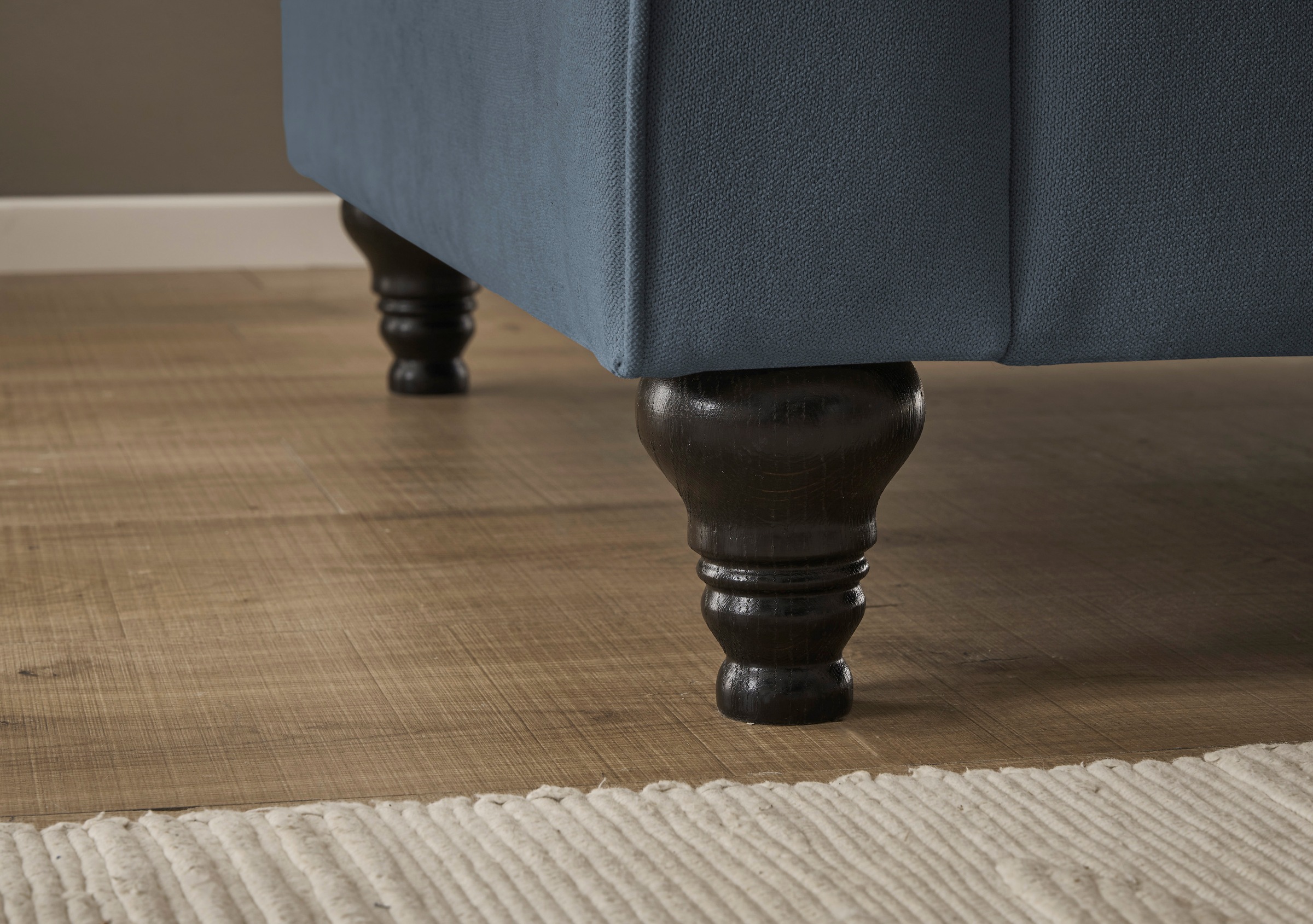 Home affaire Sessel »WESTMINSTER«, (Set, 2 St., 1Sessel, 1 Hocker), mit Federkern-Polsterung