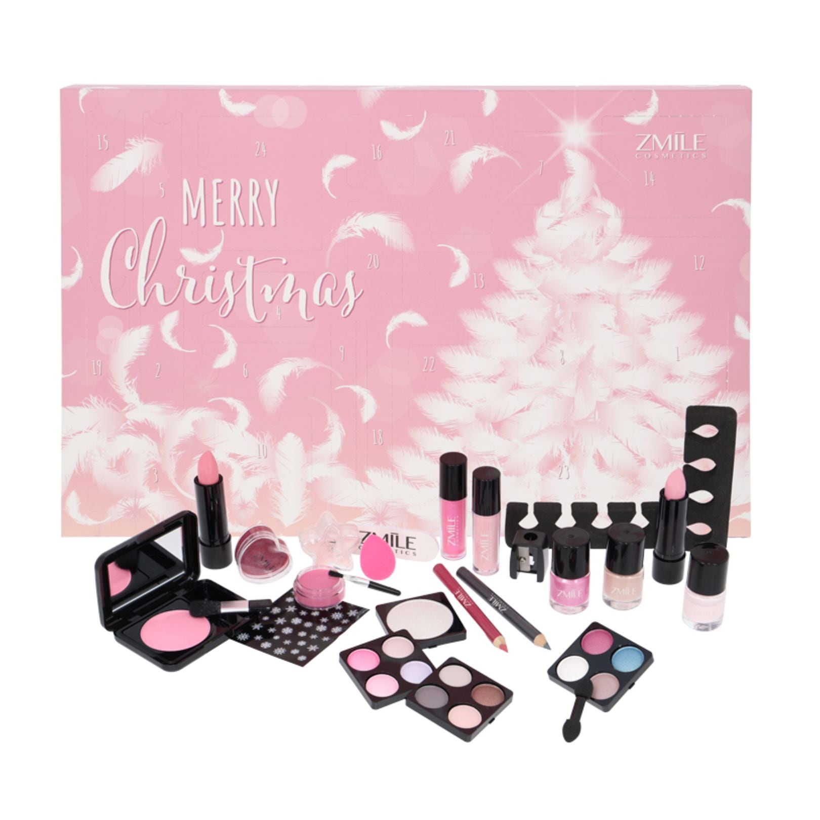 ZMILE COSMETICS Kosmetik-Adventskalender »ZMILE COSMETICS Adventskalender Traditional Pink and Fluffy« ab 12 Jahren vegan