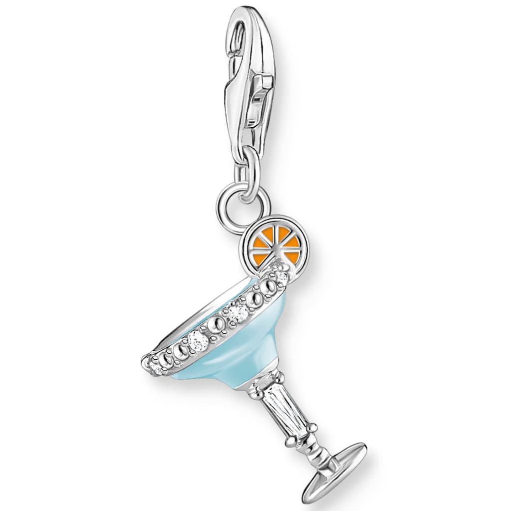 THOMAS SABO Charm-Einhänger »Cocktail blau, 1930-041-7«