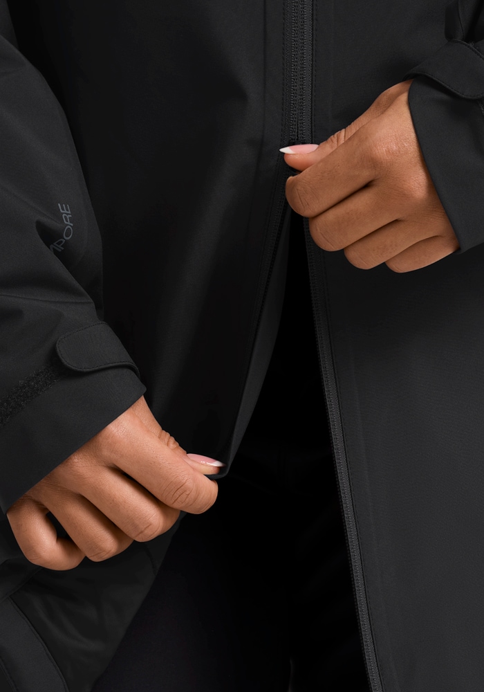 Jack Wolfskin Daunenmantel »FROZEN PALACE COAT W«, Wärmend, winddicht, Daunenjacke