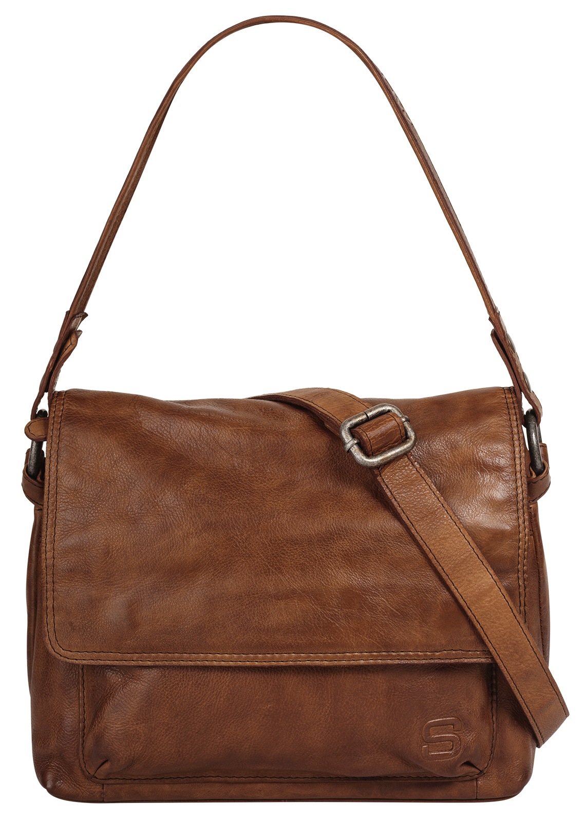 Spikes & Sparrow Umhängetasche echt Leder günstig online kaufen