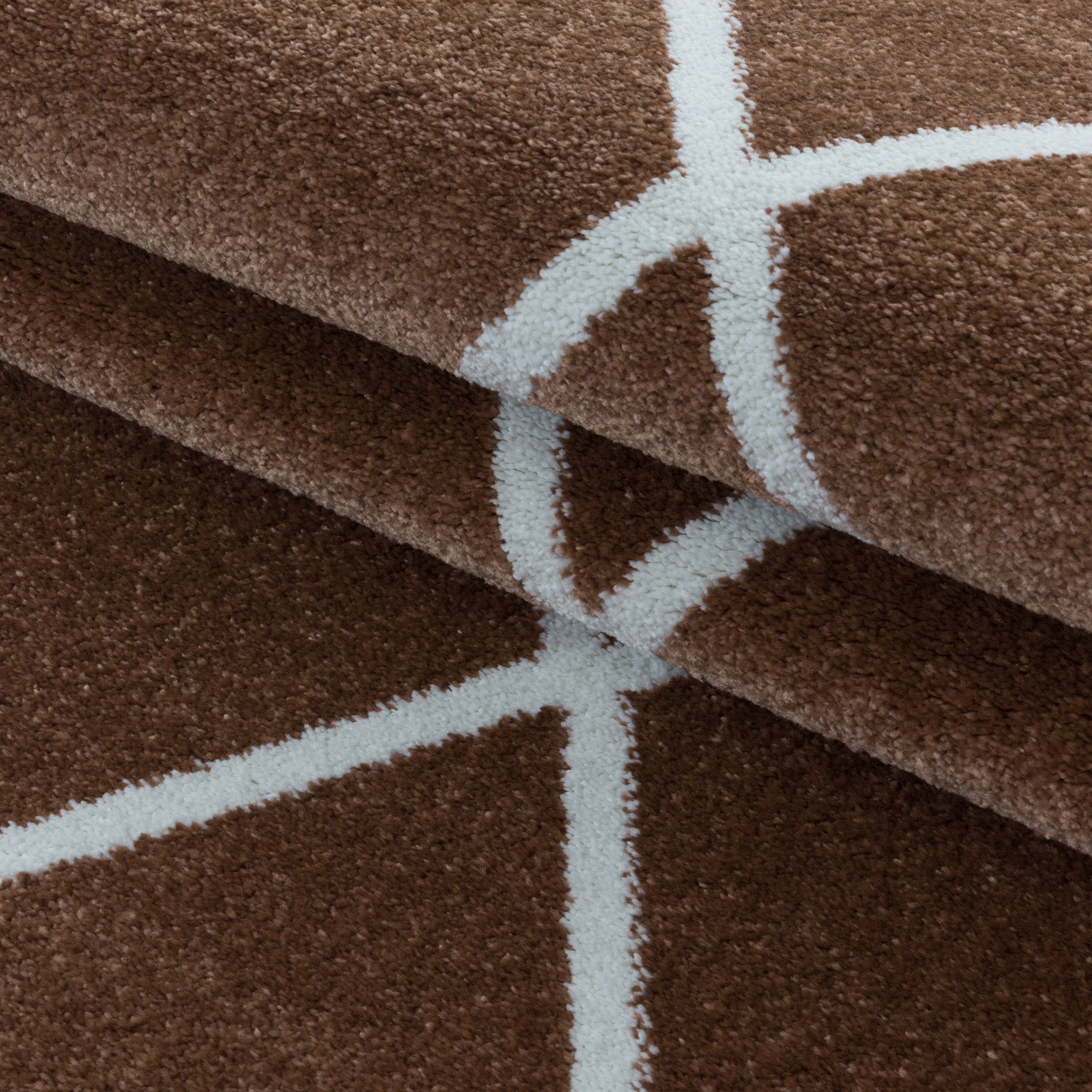 Ayyildiz Teppiche Teppich »RIO 4601«, rechteckig, 8 mm Höhe, Pflegeleicht / Strapazierfähig / Trend Colors/ Wohnzimmer