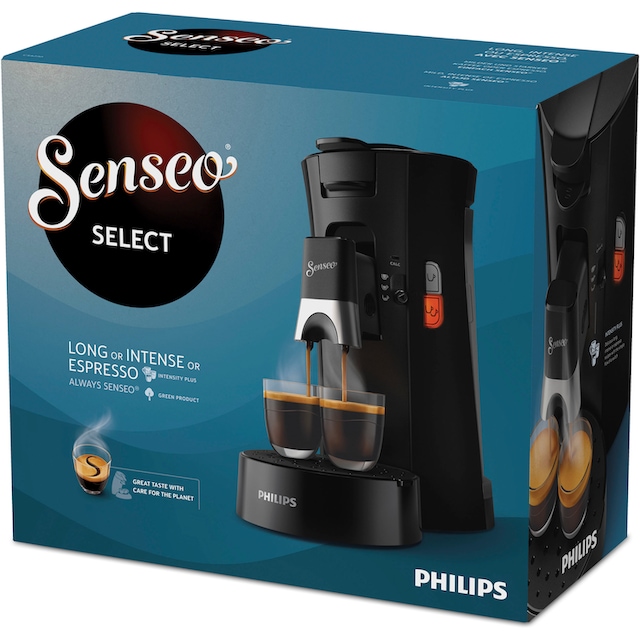 Kaffeepadmaschine zurückerhalten CSA230/69, Plastik«, Crema 33 Pads BAUR Senseo bis kaufen Senseo 21% recyceltem 100 und aus Plus, zu | € »Select Philips